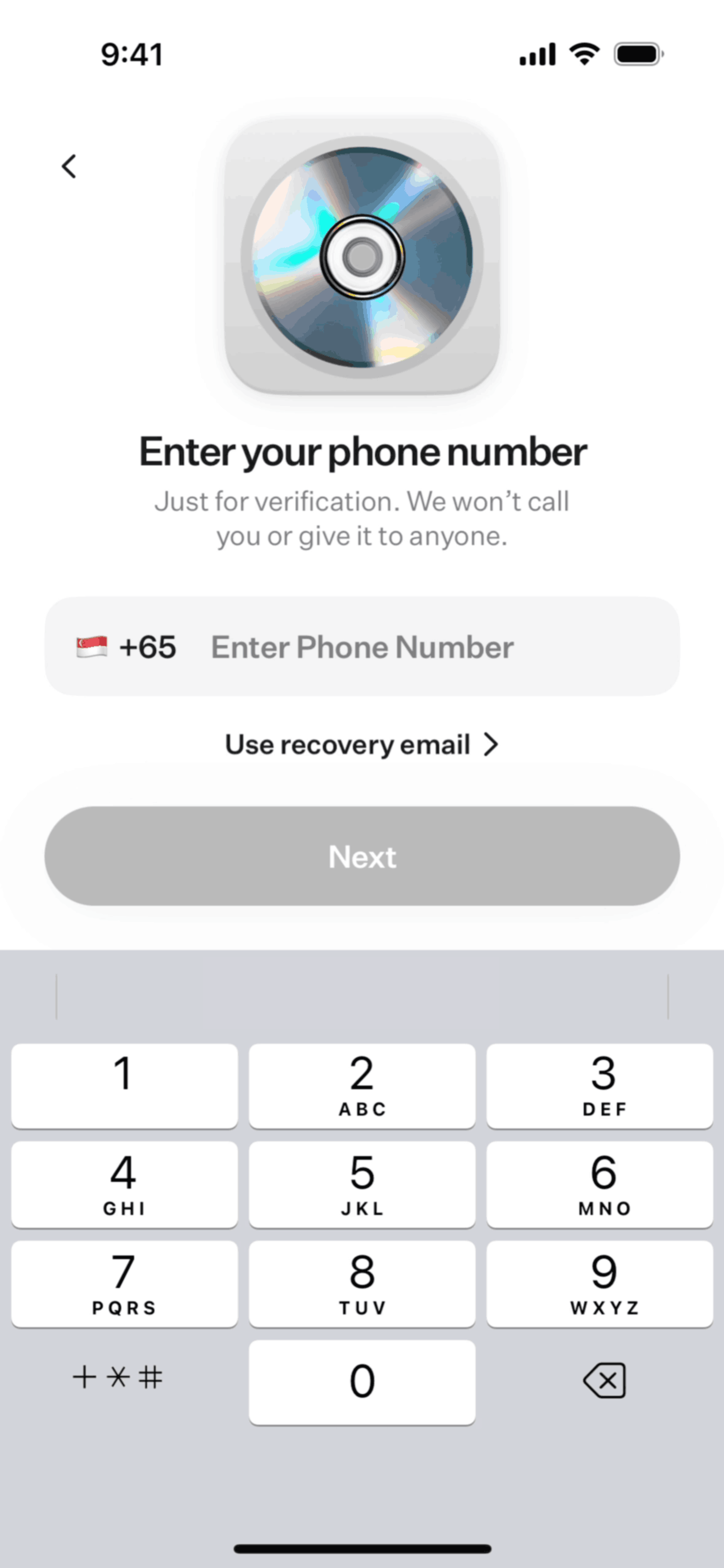 [untitled] iOS UI screenshot 3