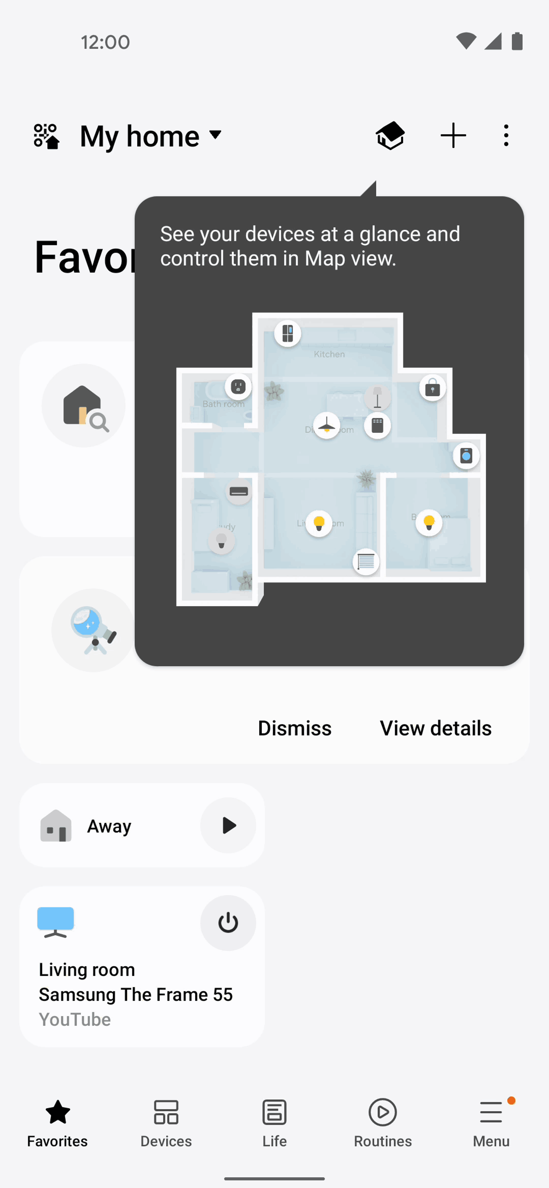 SmartThings Android UI screenshot 9