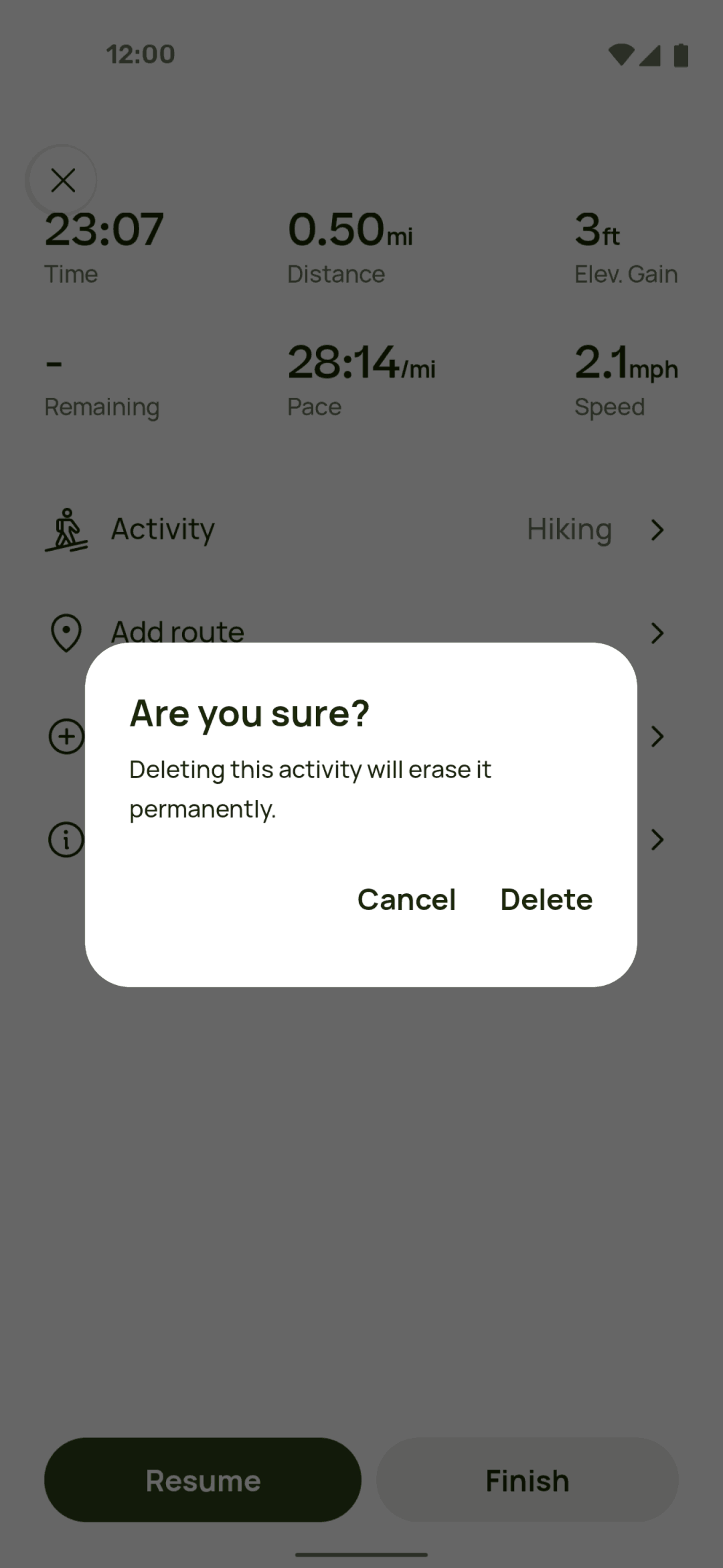 AllTrails Android UI screenshot 18