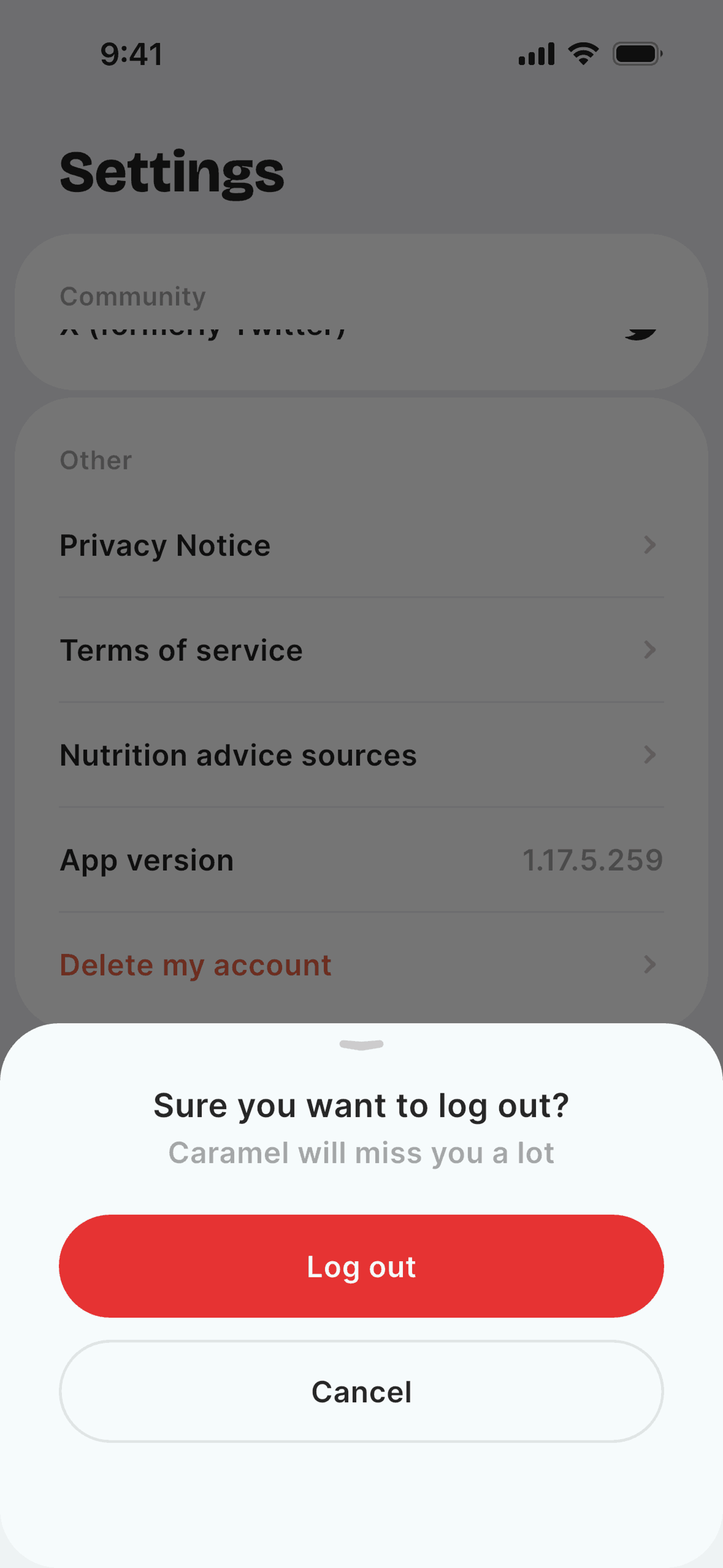 BitePal iOS UI screenshot 14