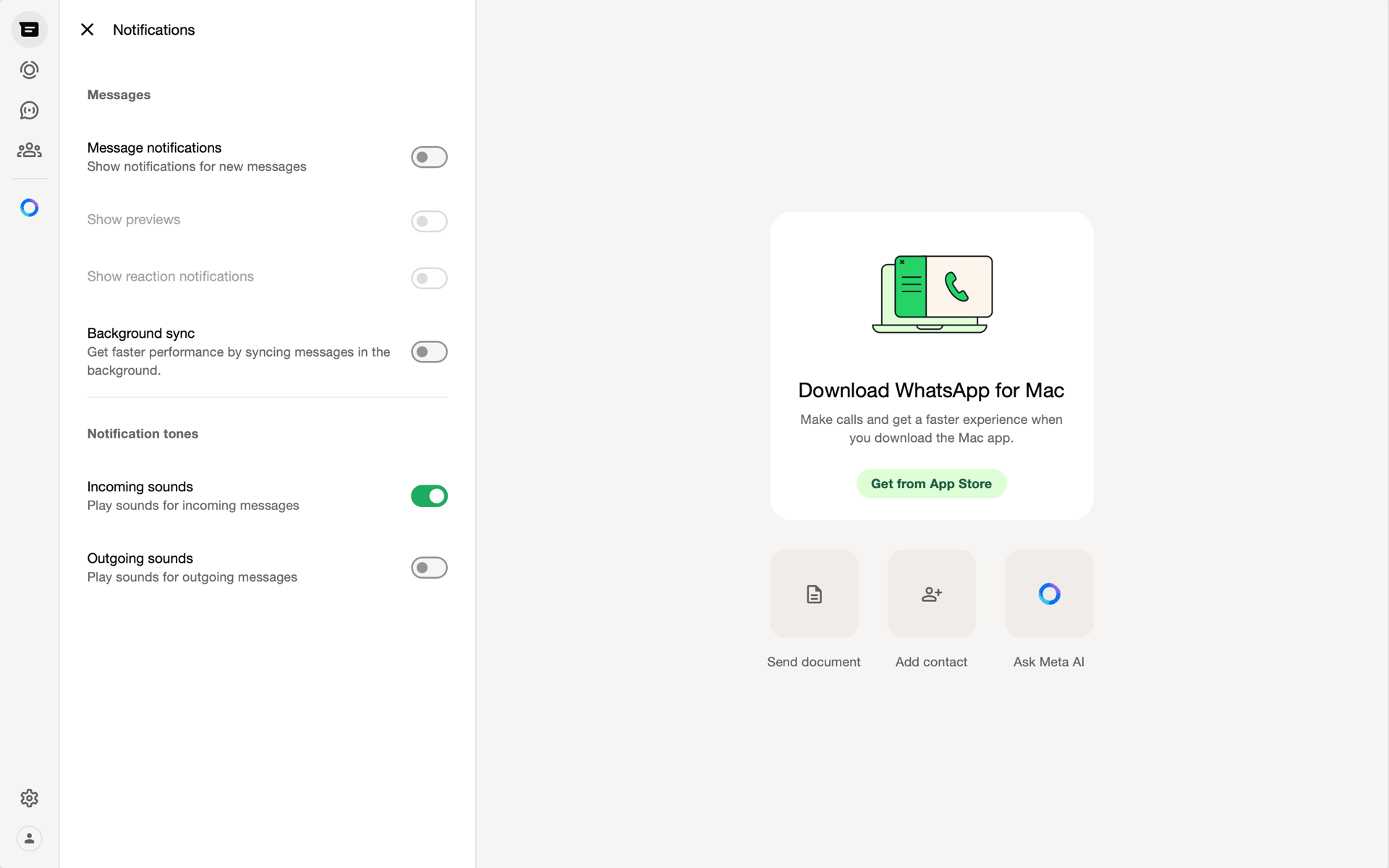 WhatsApp Web UI screenshot 23