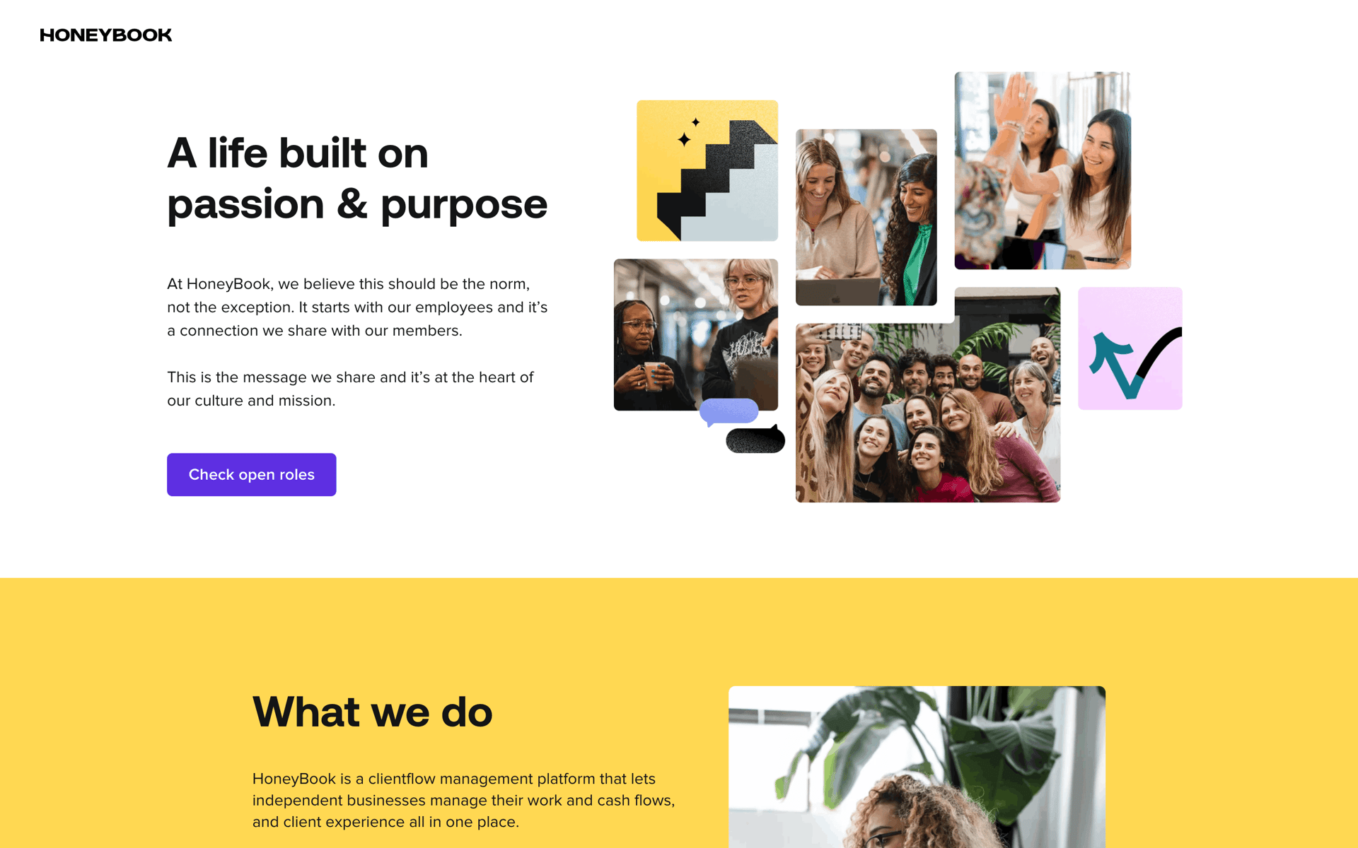 HoneyBook Web UI screenshot 8