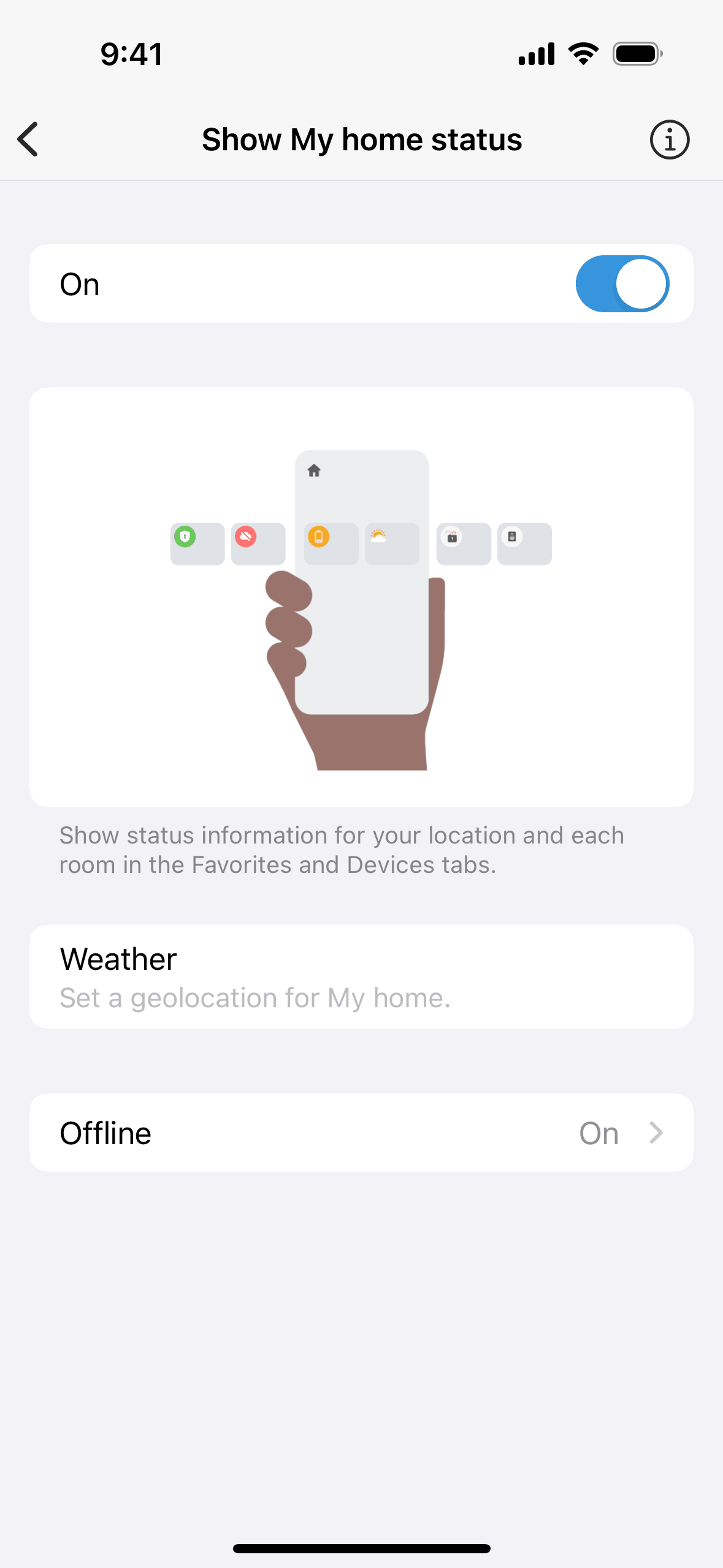 SmartThings iOS UI screenshot 24