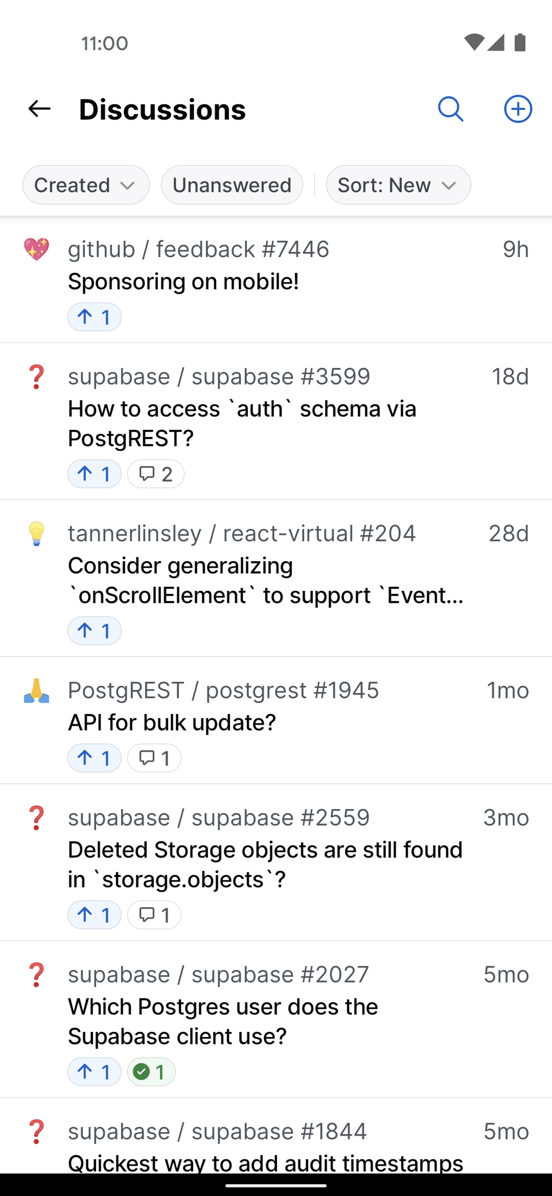 GitHub Android UI screenshot 18