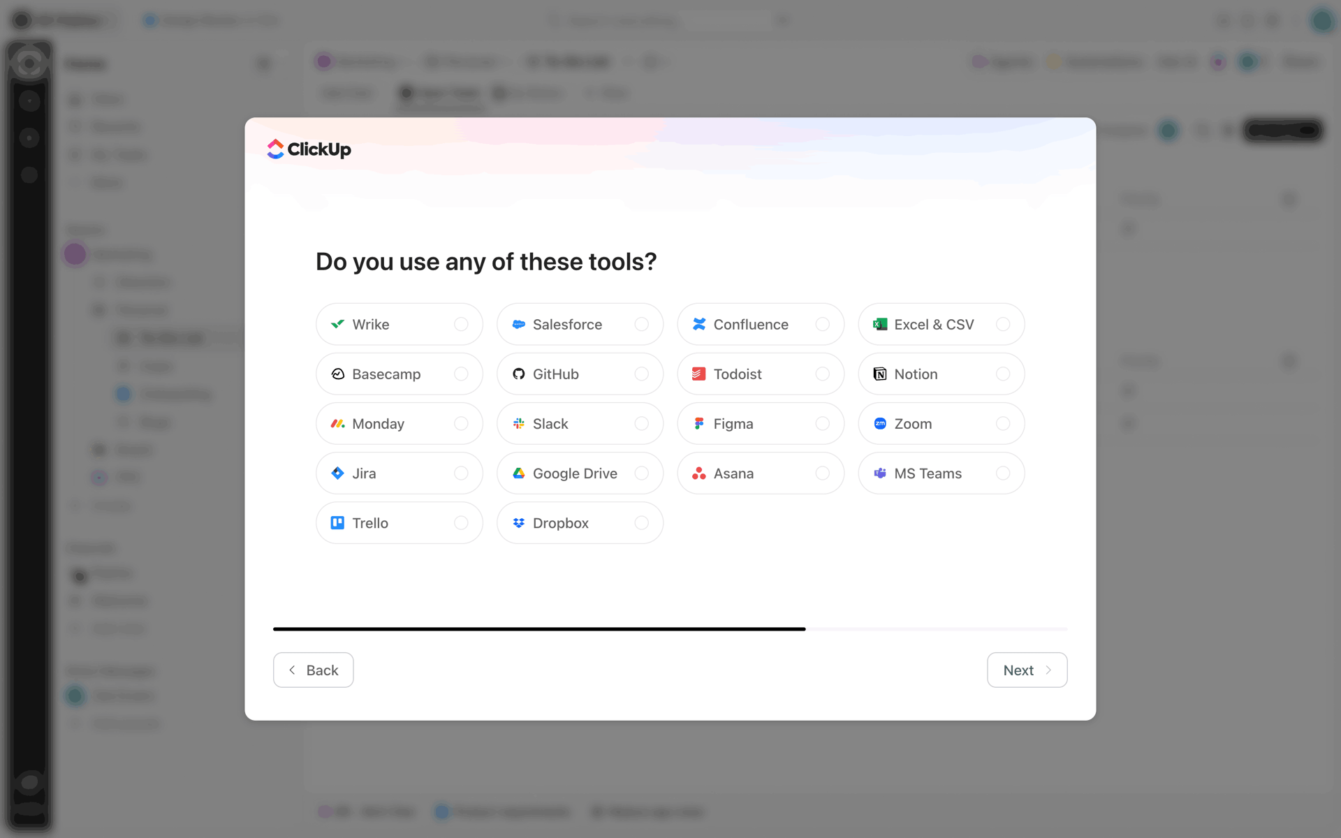 ClickUp Web UI screenshot 14
