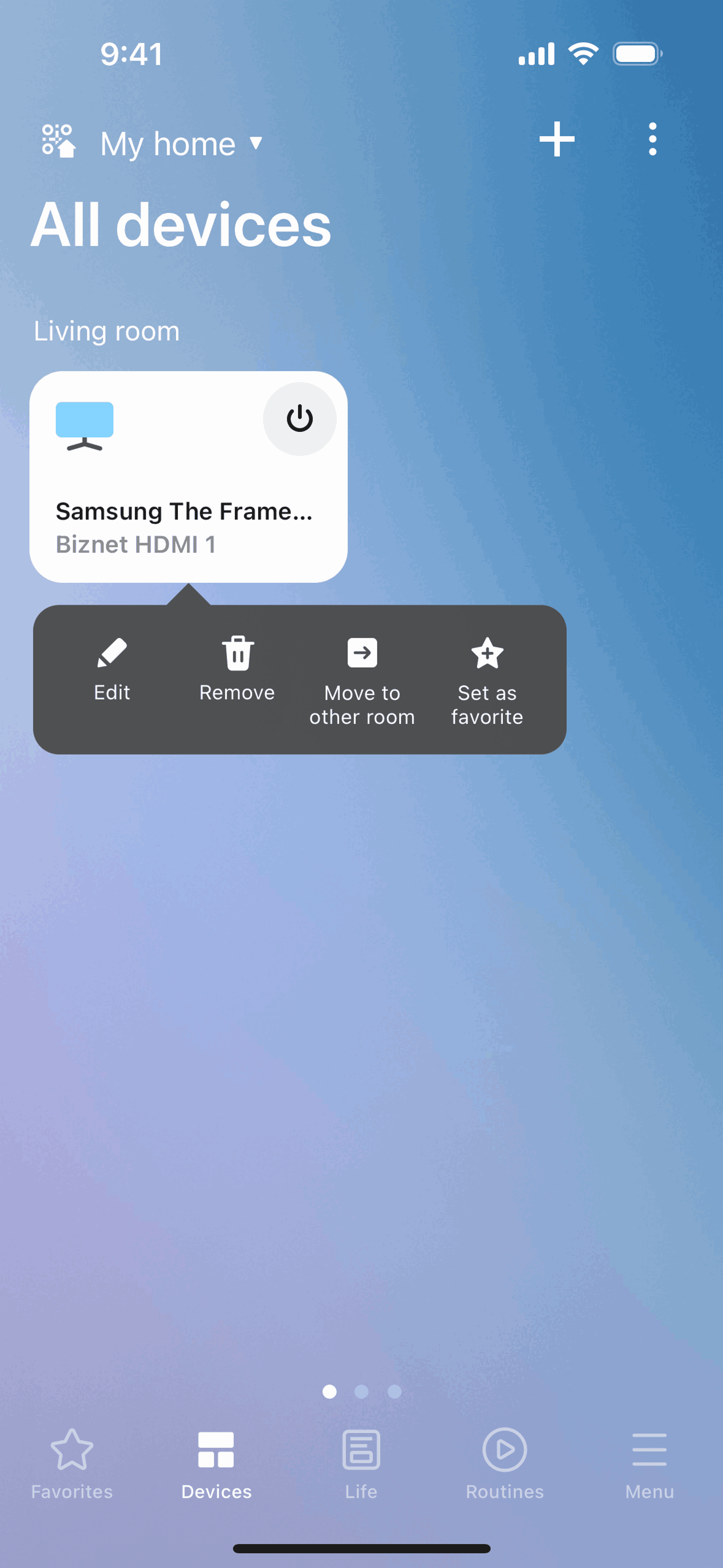 SmartThings iOS UI screenshot 13