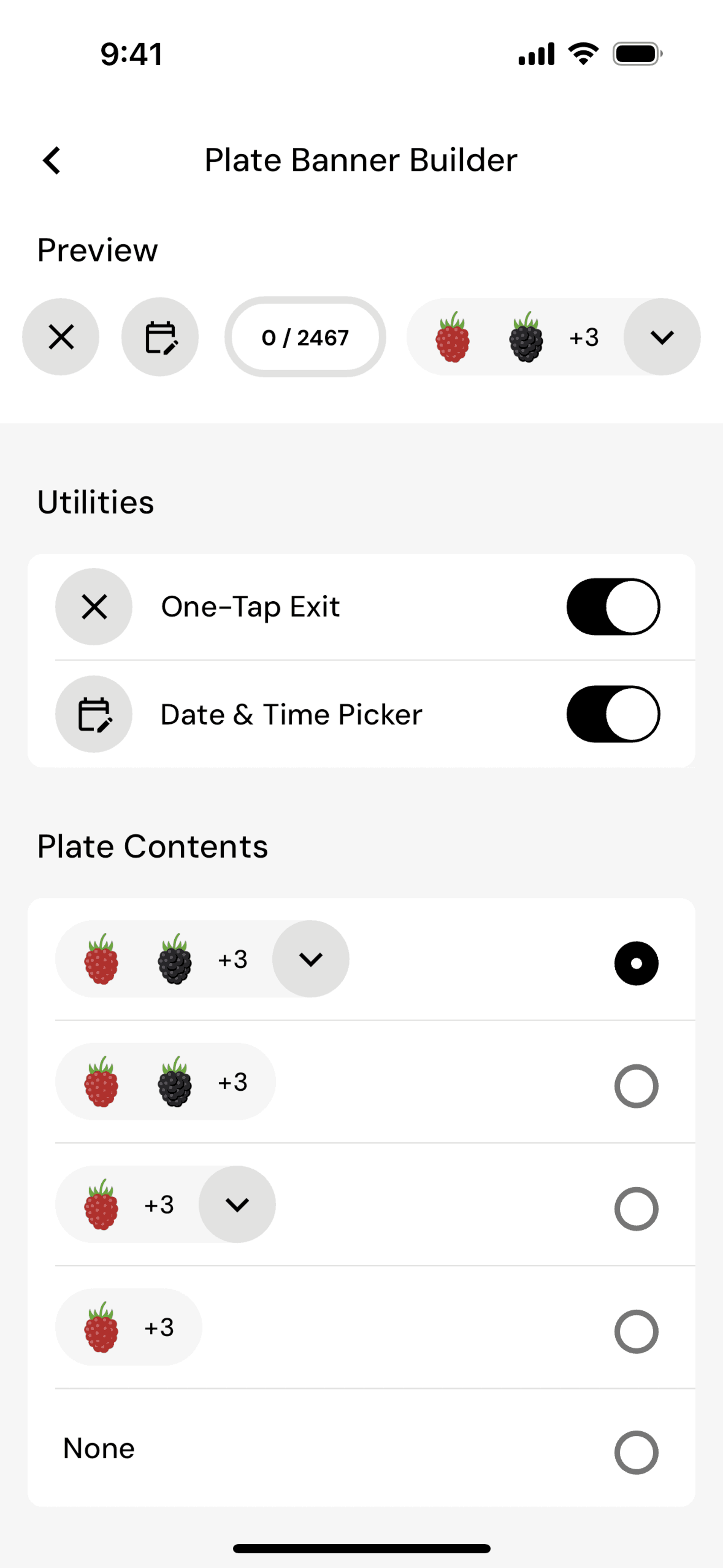MacroFactor iOS UI screenshot 9