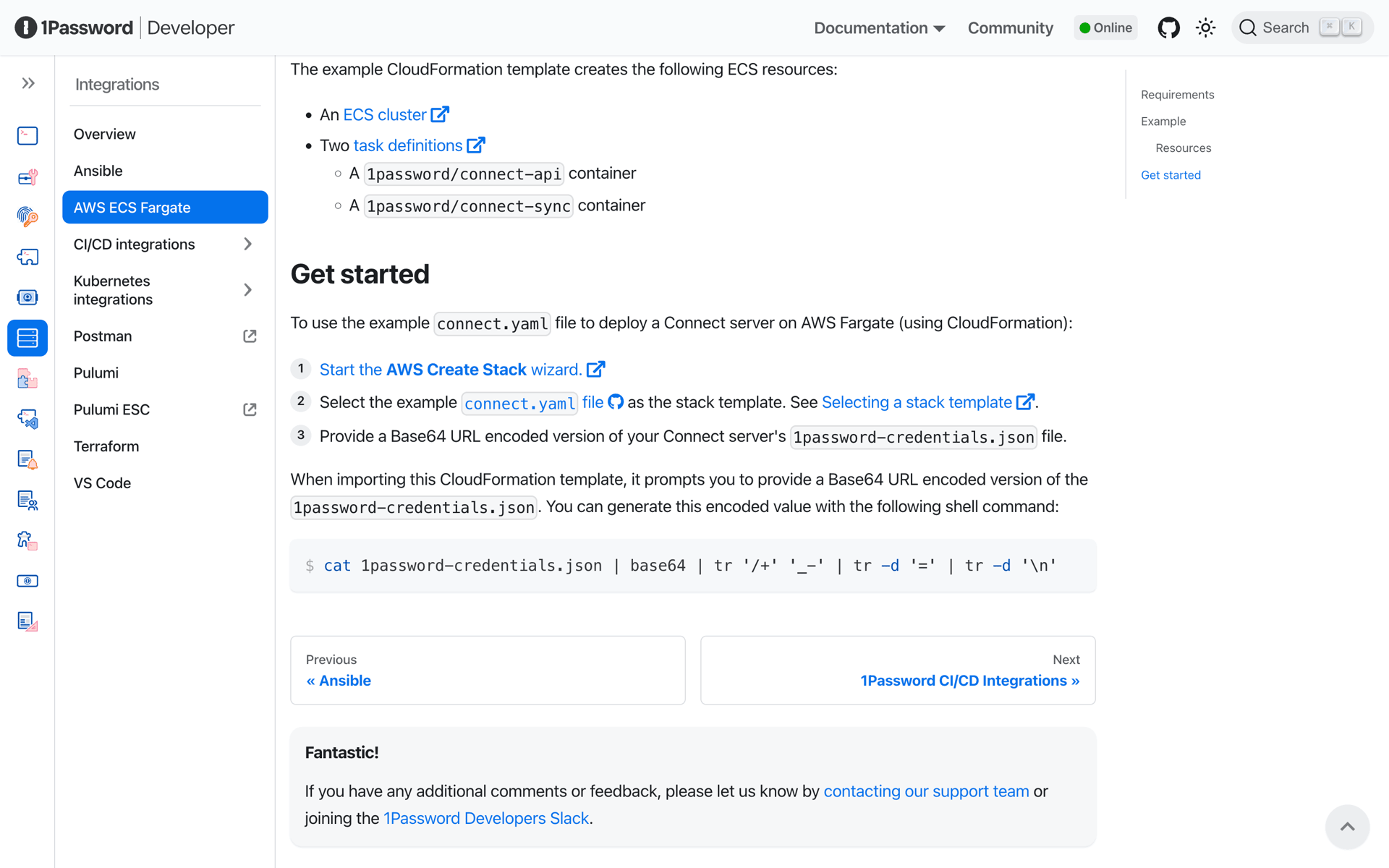 1Password Web UI screenshot 20