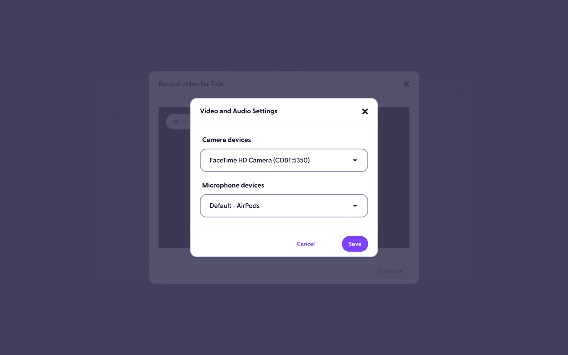 ClassDojo Web UI screenshot 18