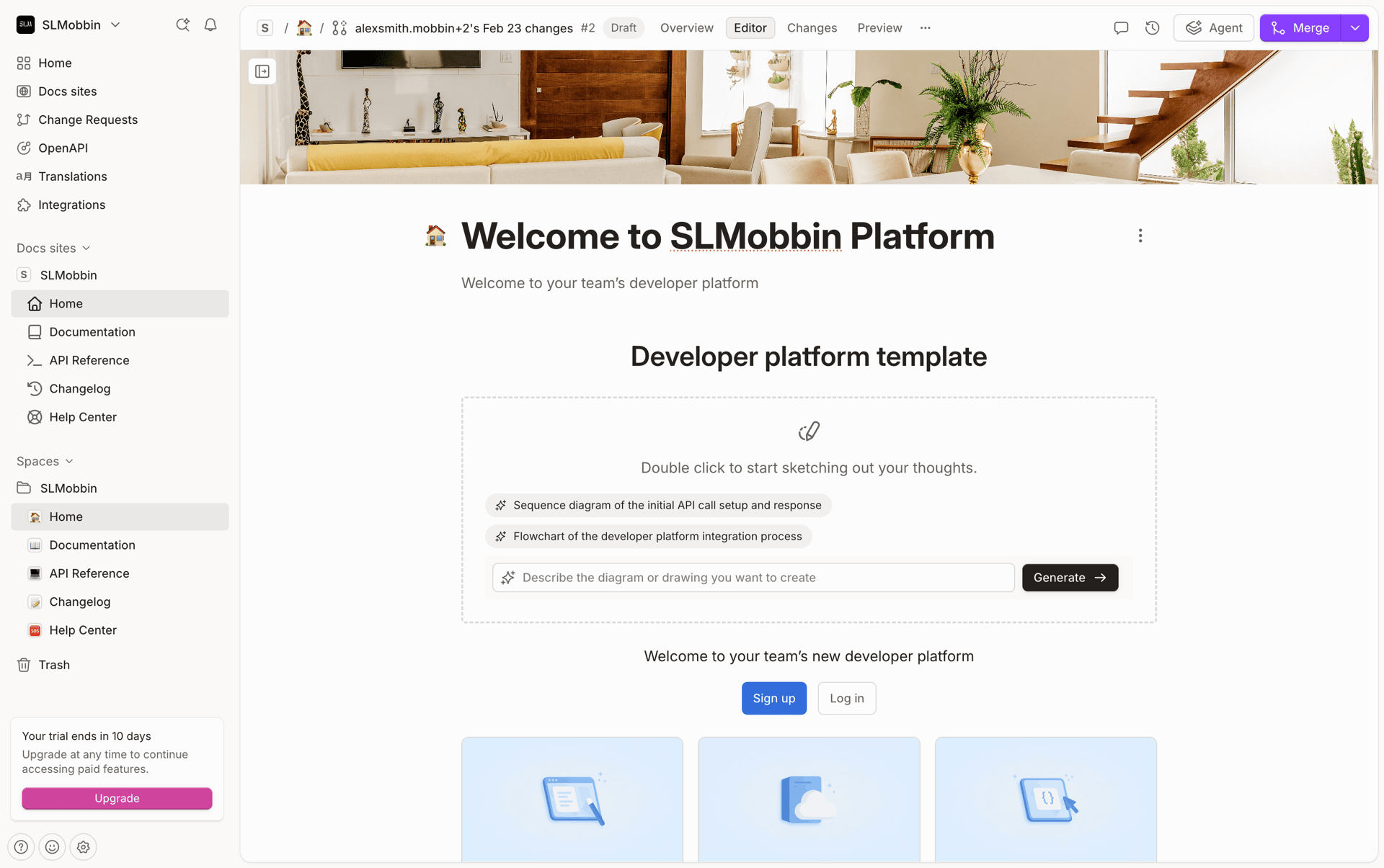 GitBook Web UI screenshot 23