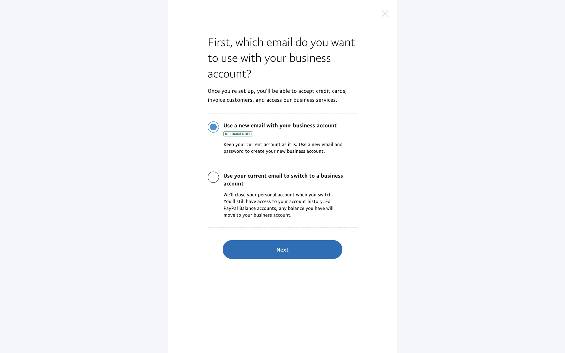 PayPal Web UI screenshot 10