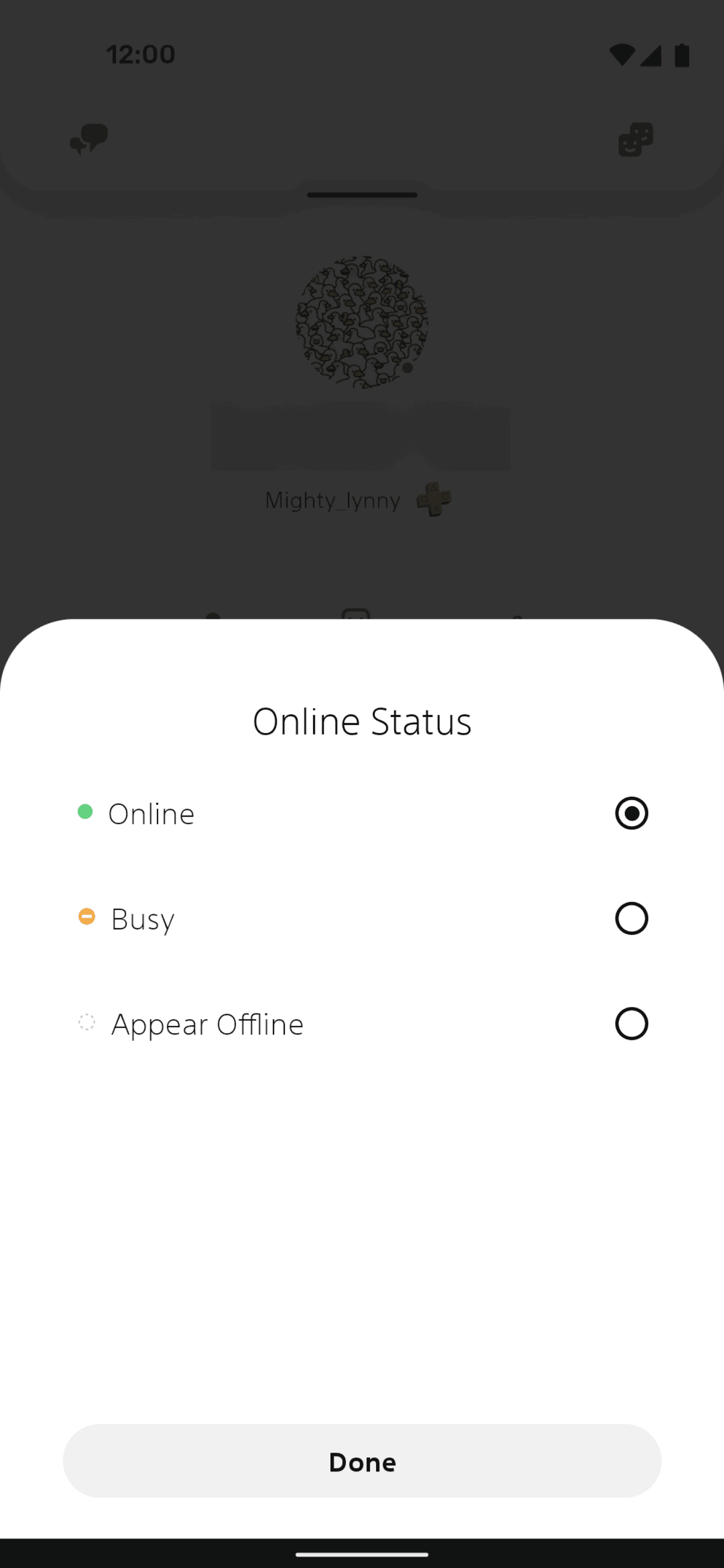 PlayStation App Android UI screenshot 11