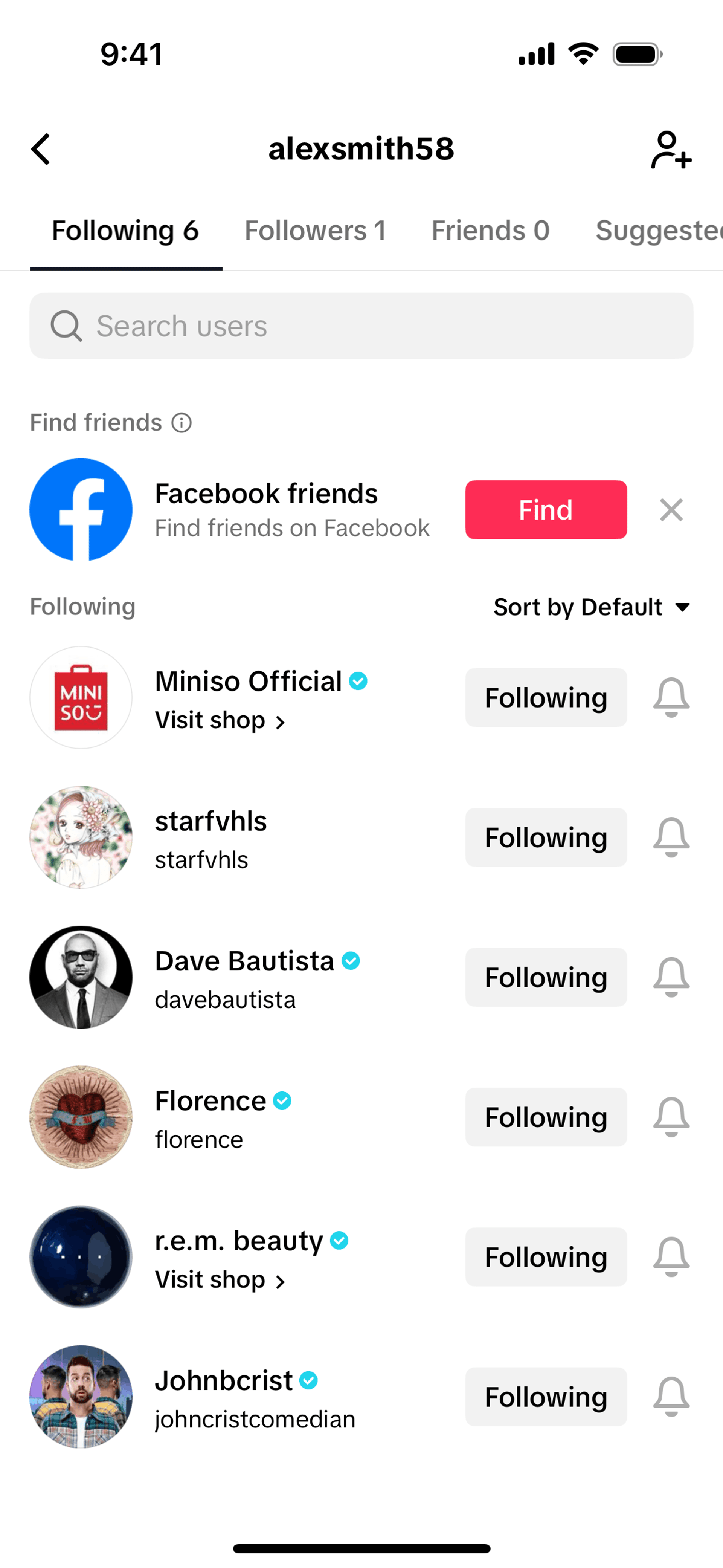 TikTok iOS UI screenshot 21