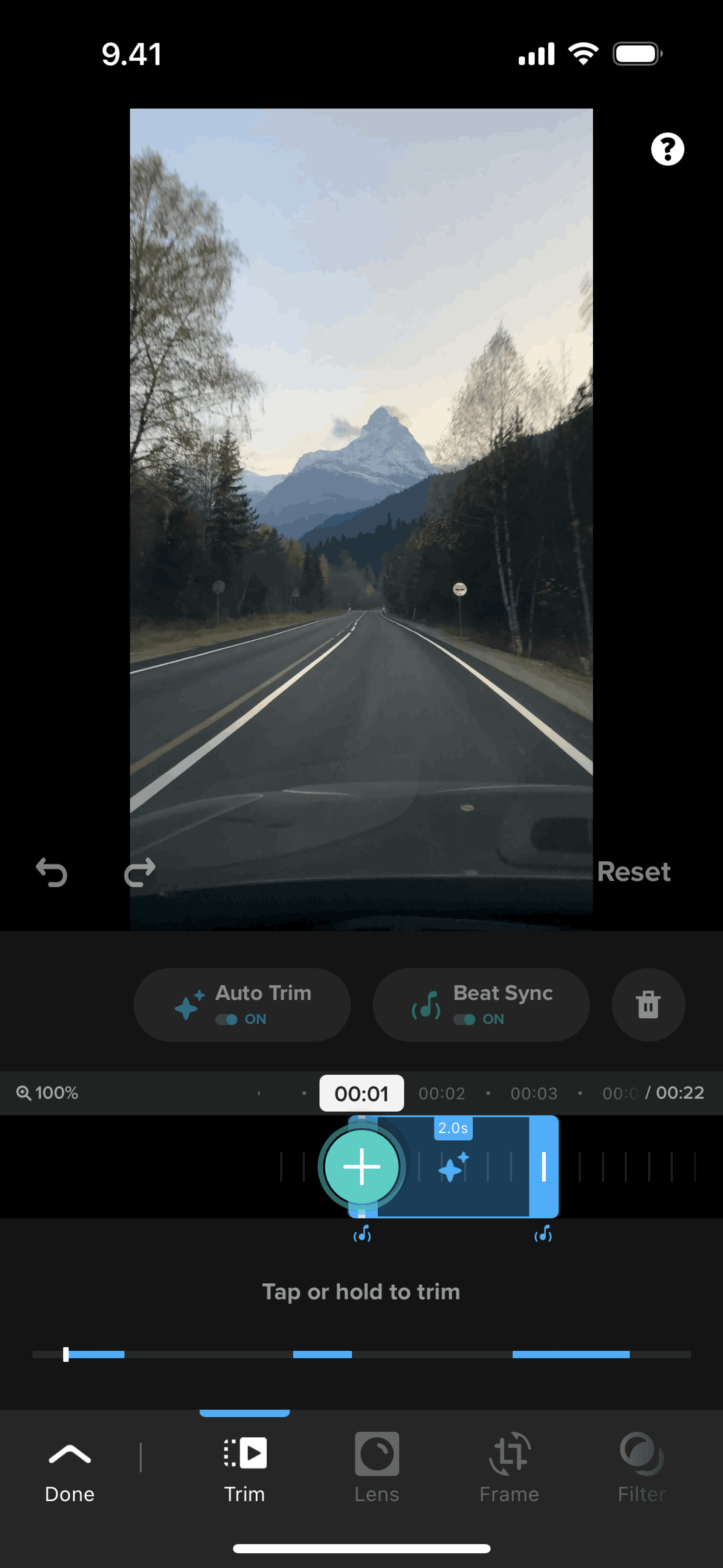 GoPro Quik iOS UI screenshot 18