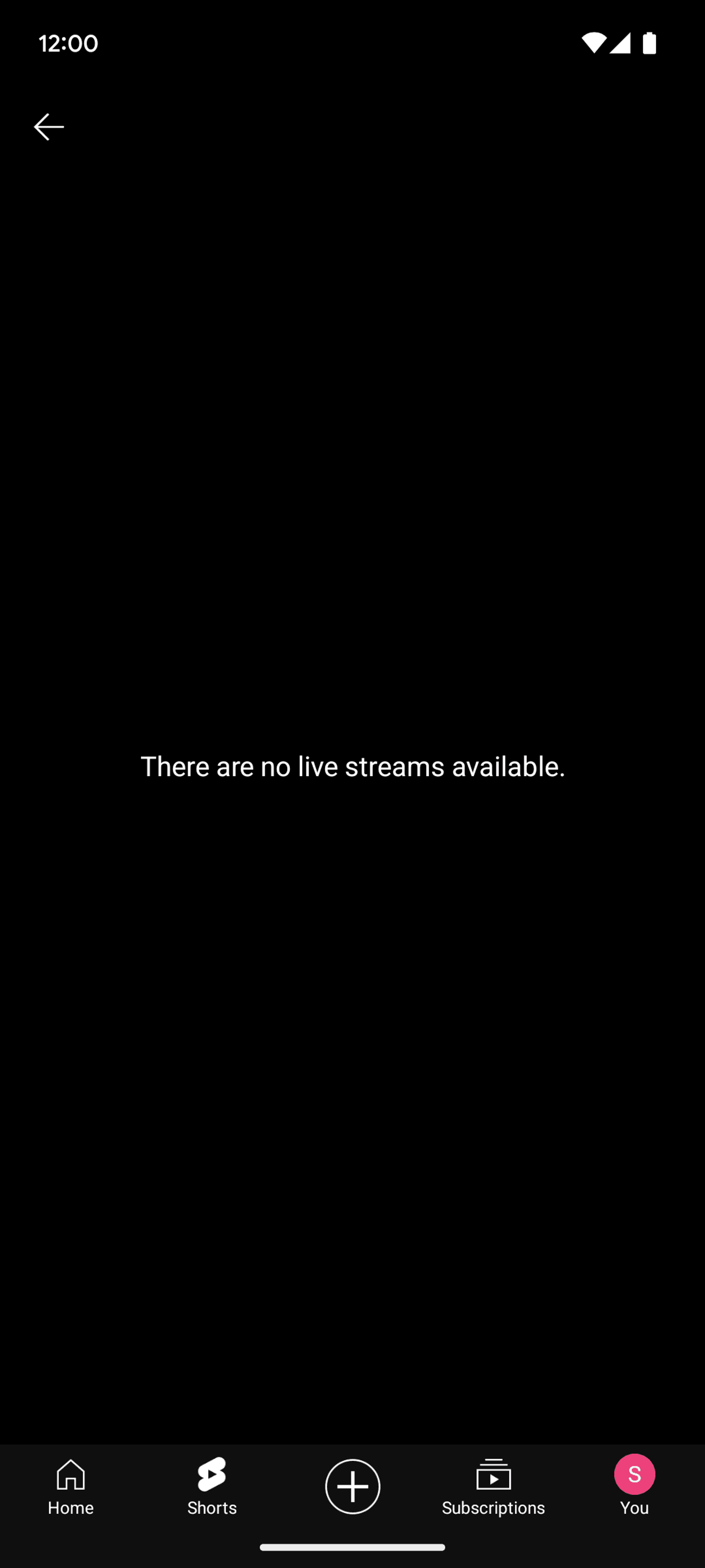 YouTube Android UI screenshot 18