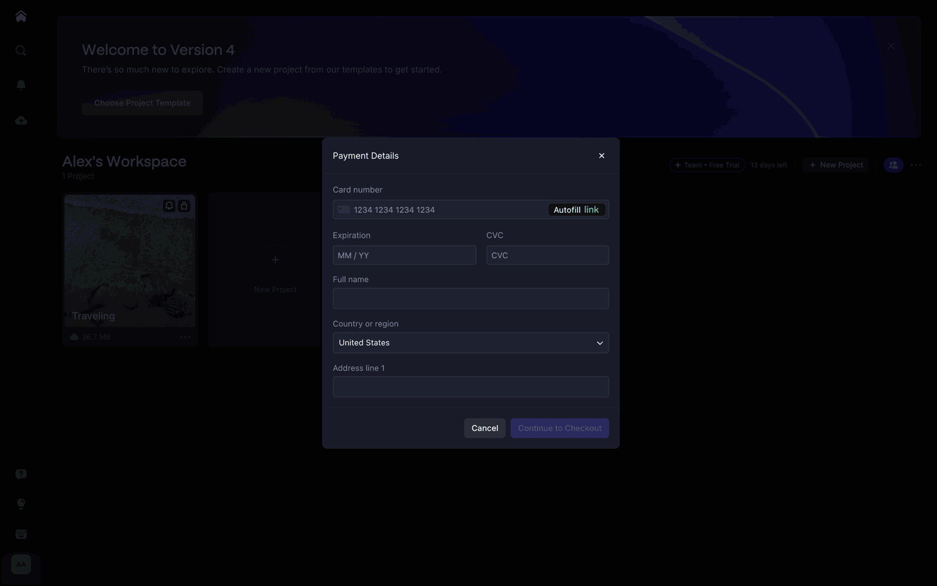 Frame.io Web UI screenshot 12