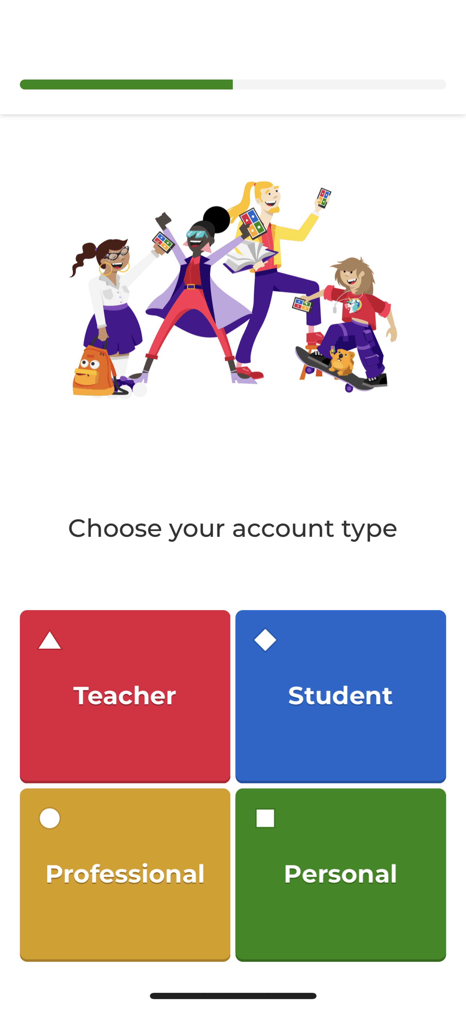 Kahoot! iOS UI screenshot 5