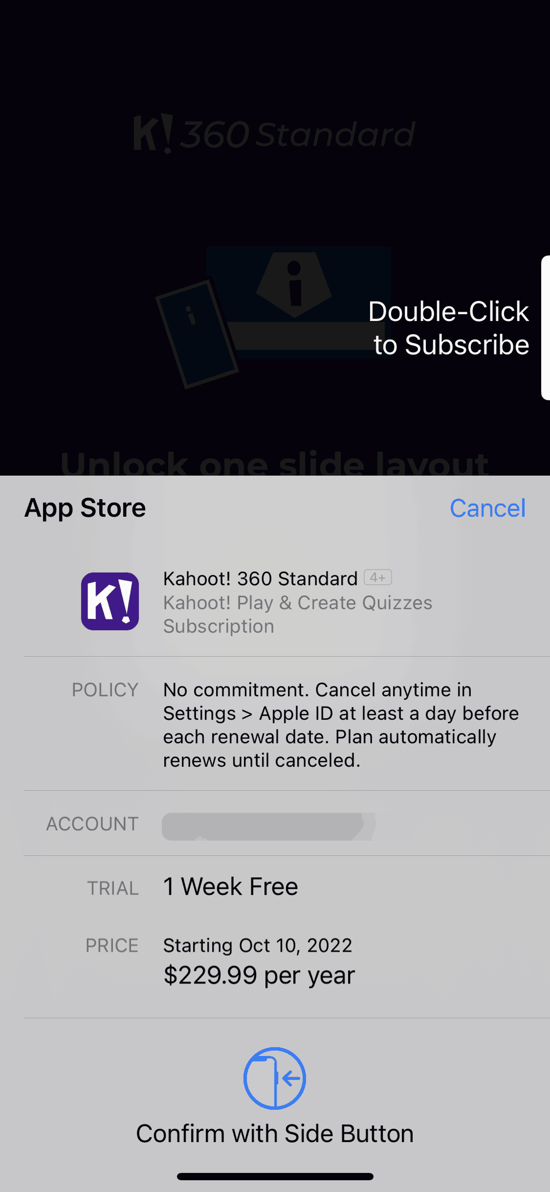 Kahoot! iOS UI screenshot 21