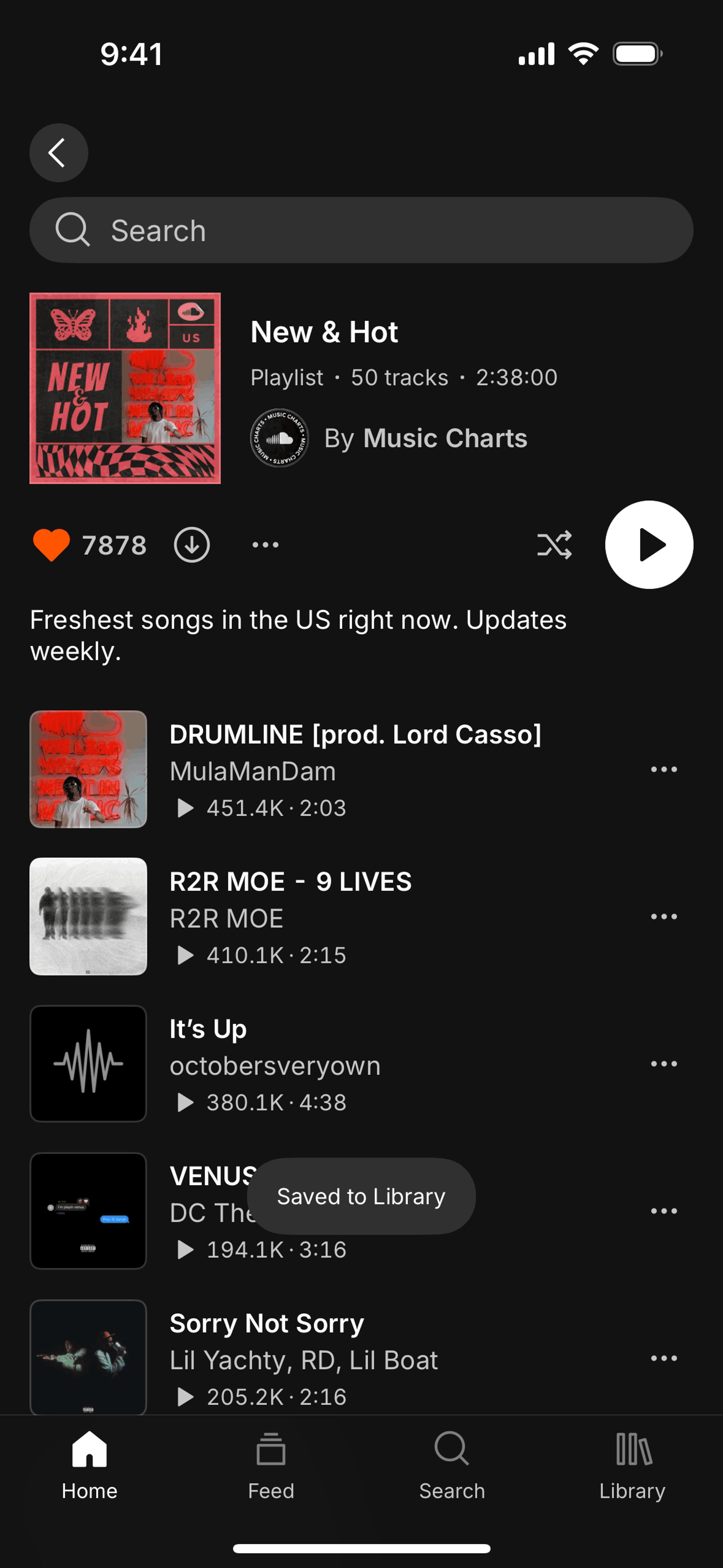 SoundCloud iOS UI screenshot 12