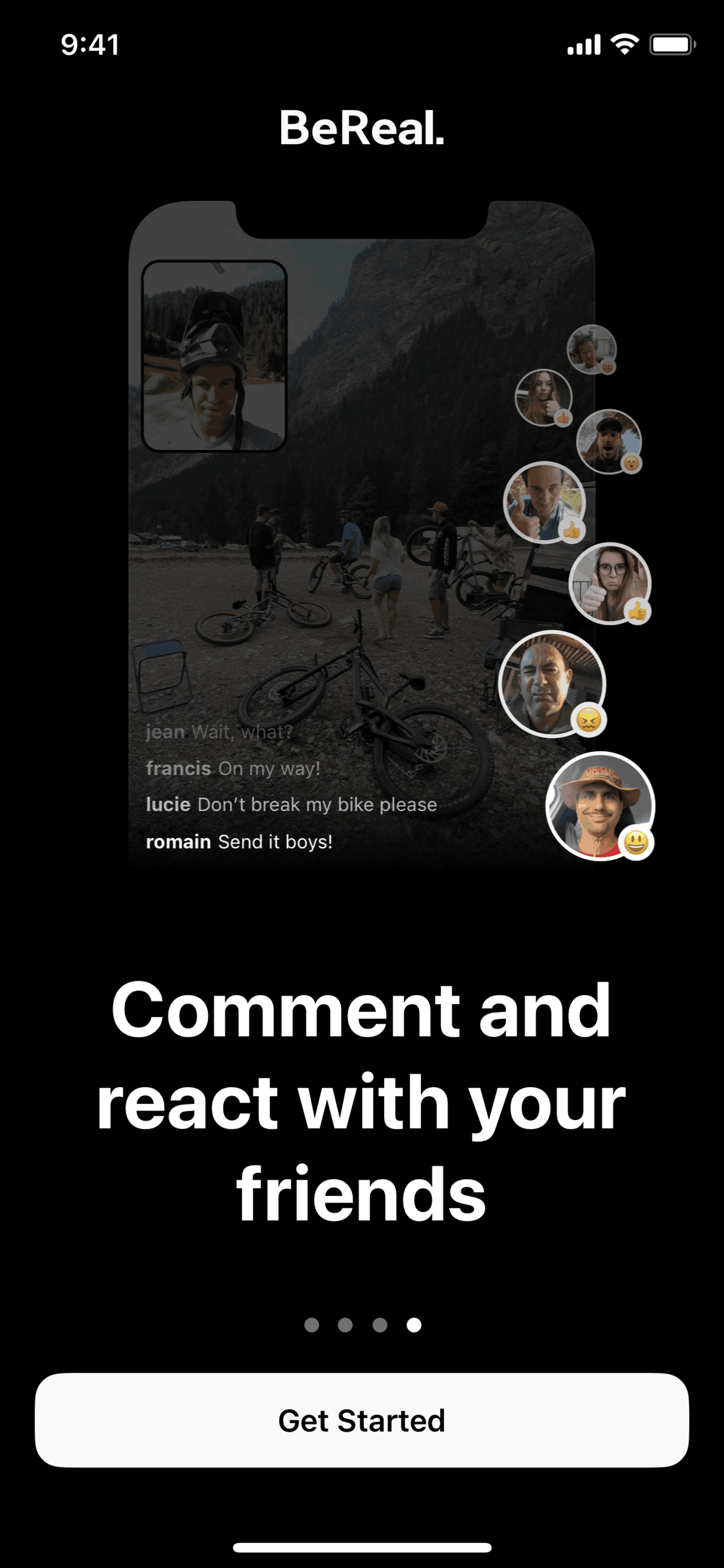 BeReal. iOS UI screenshot 5
