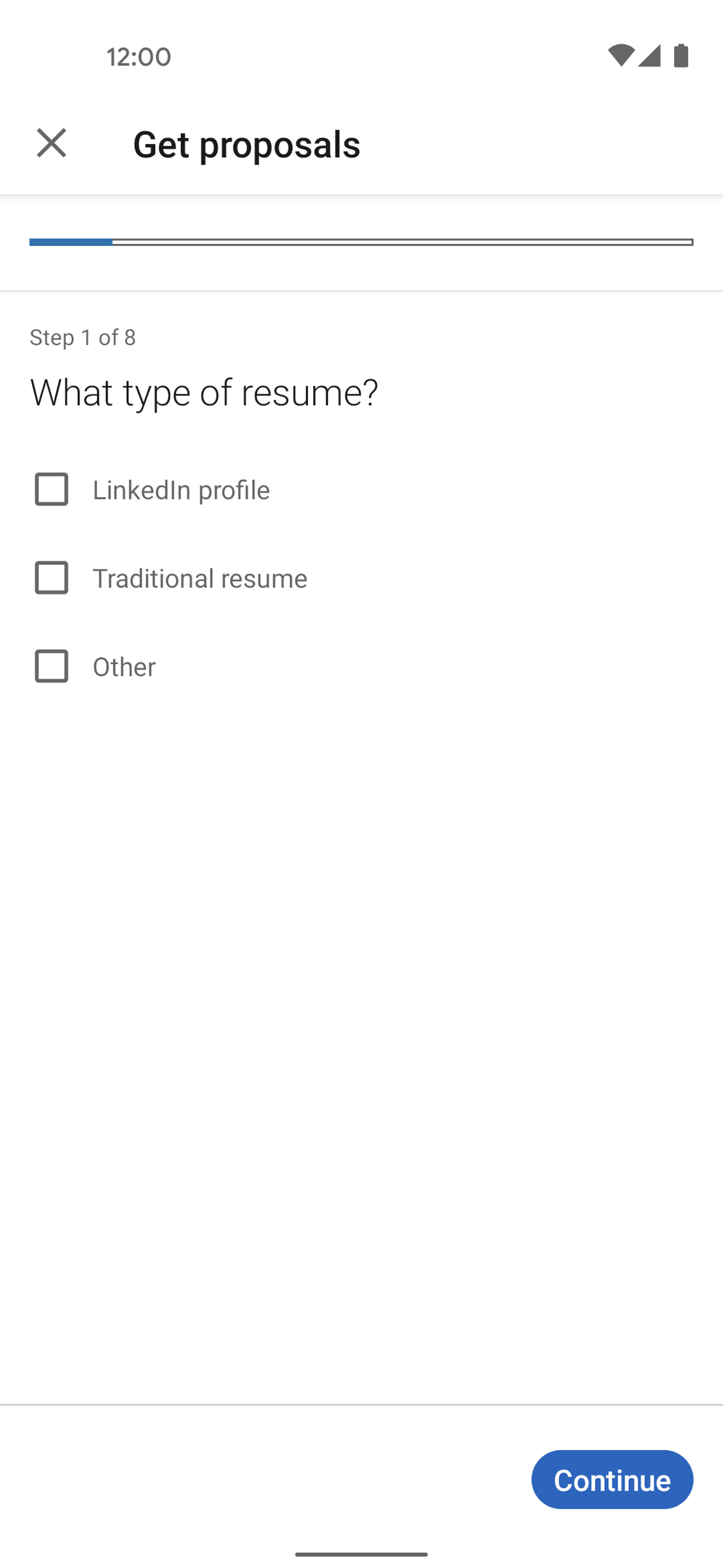 LinkedIn Android UI screenshot 23