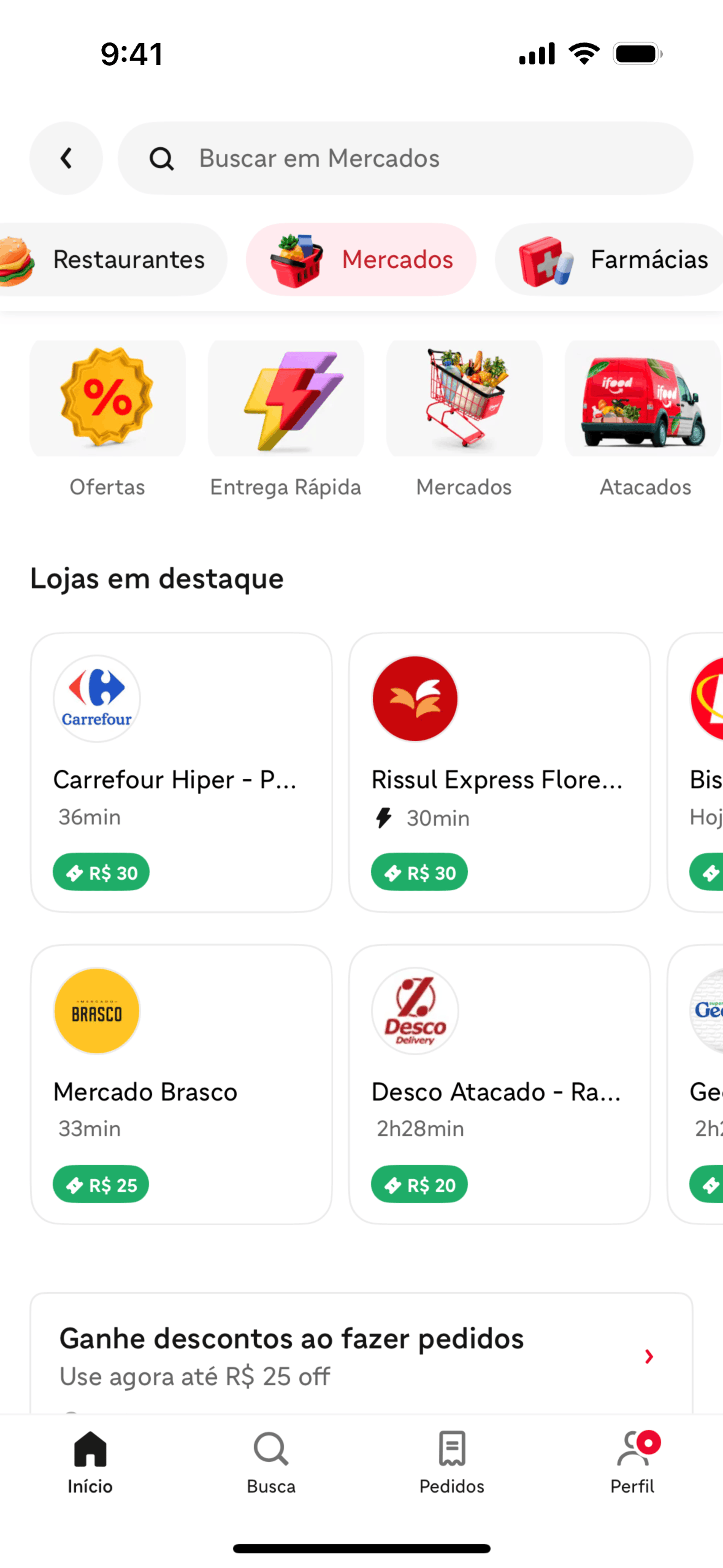 iFood iOS UI screenshot 5