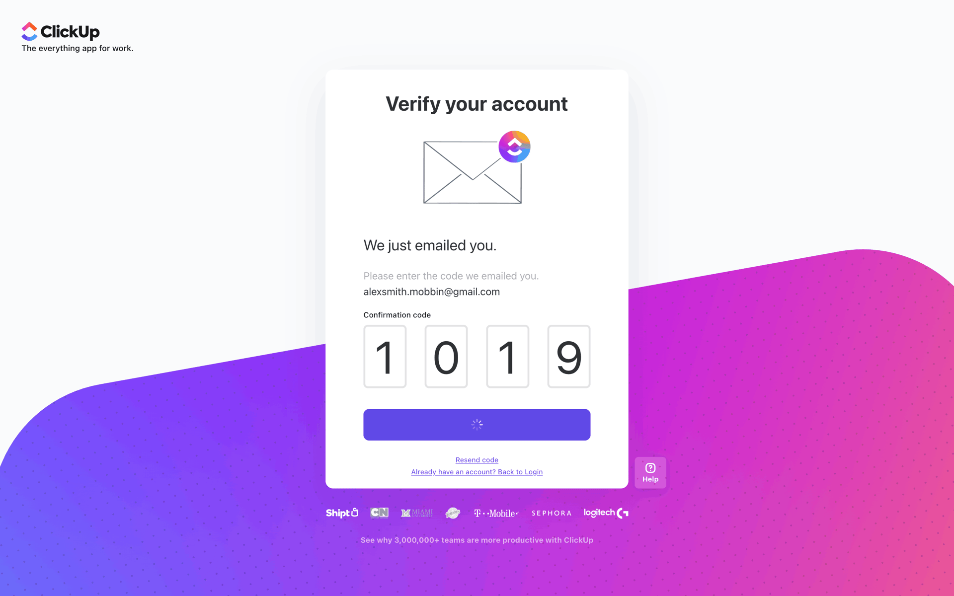 ClickUp Web UI screenshot 9