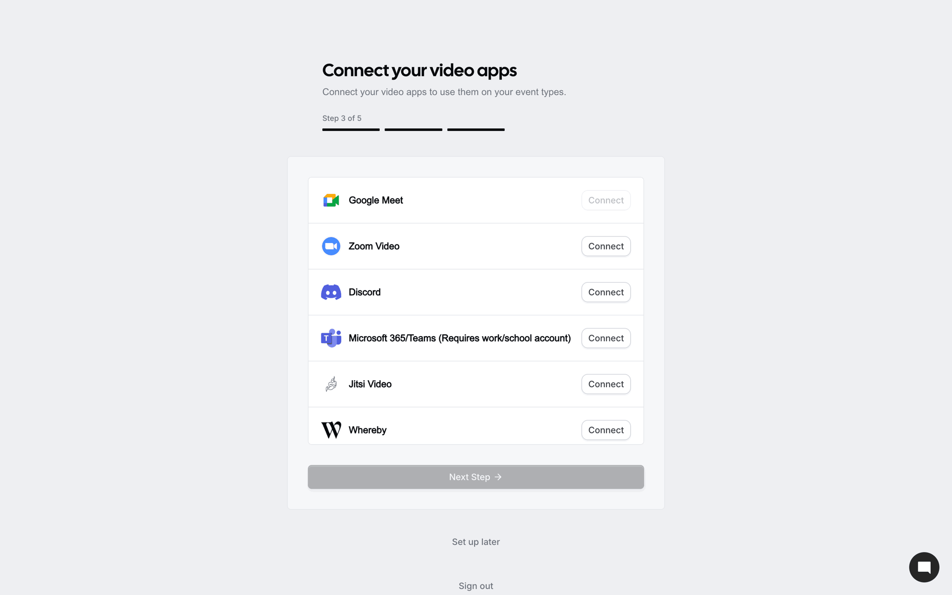Cal.com Web UI screenshot 14