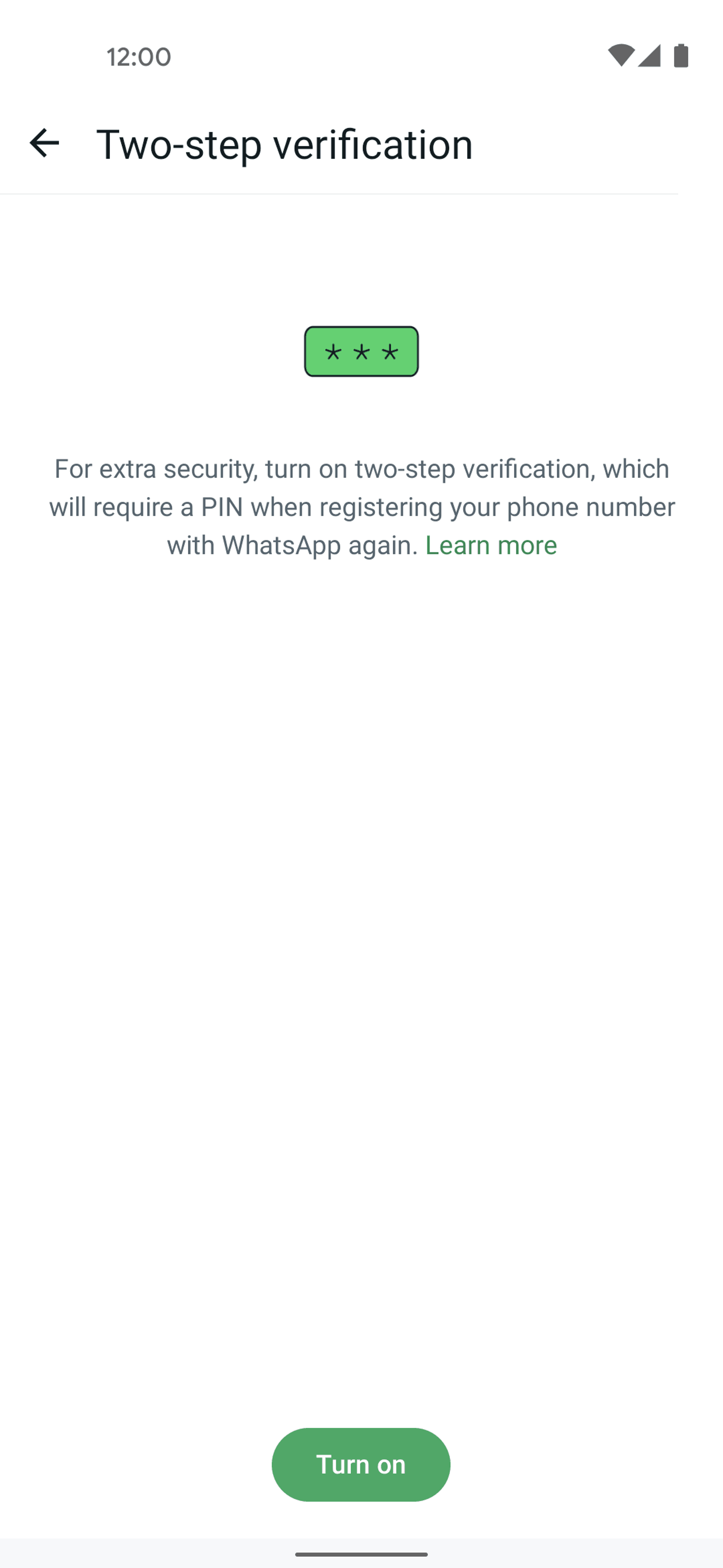 WhatsApp Android UI screenshot 13