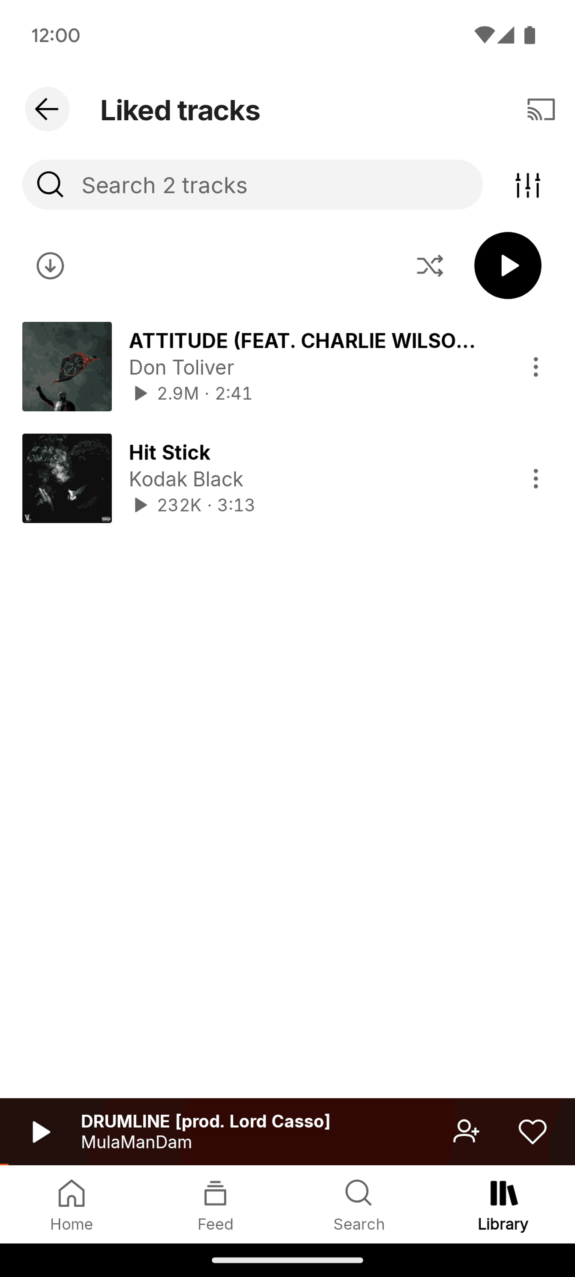 SoundCloud Android UI screenshot 4