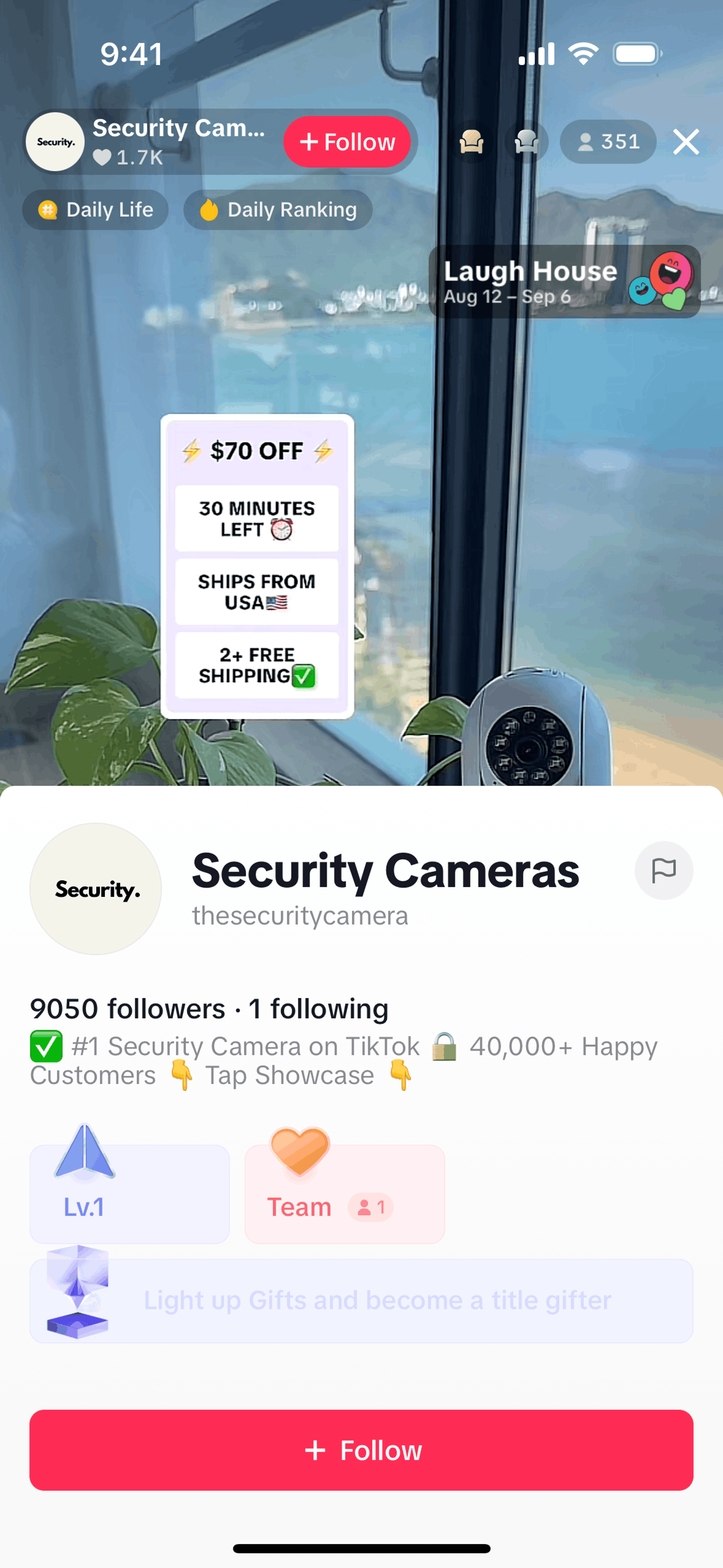 TikTok iOS UI screenshot 23