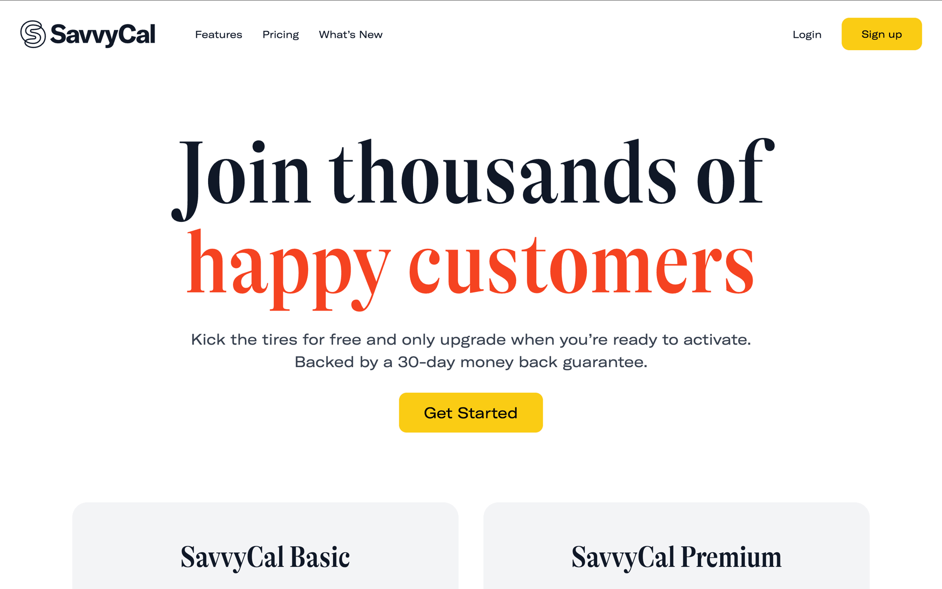 SavvyCal Web UI screenshot 13