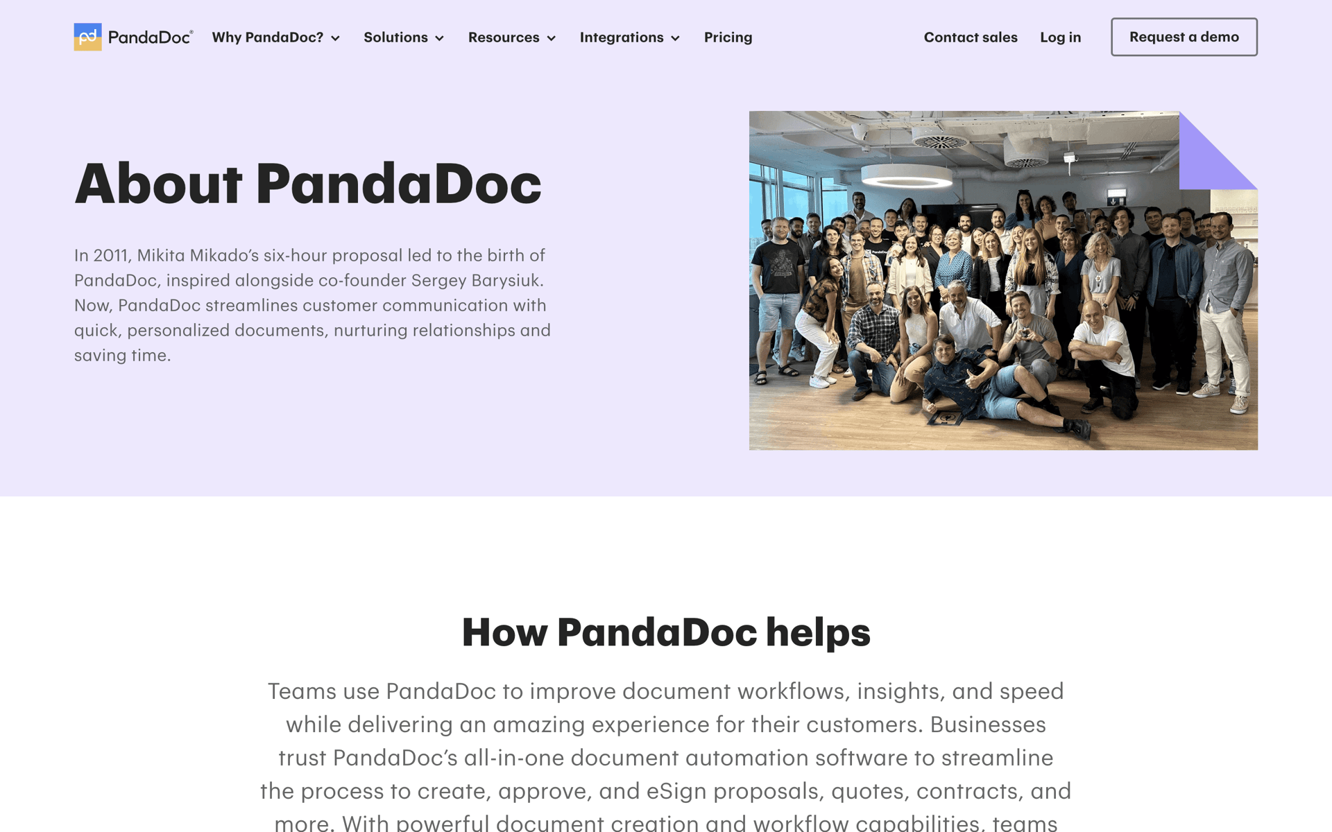 PandaDoc Web UI screenshot 11