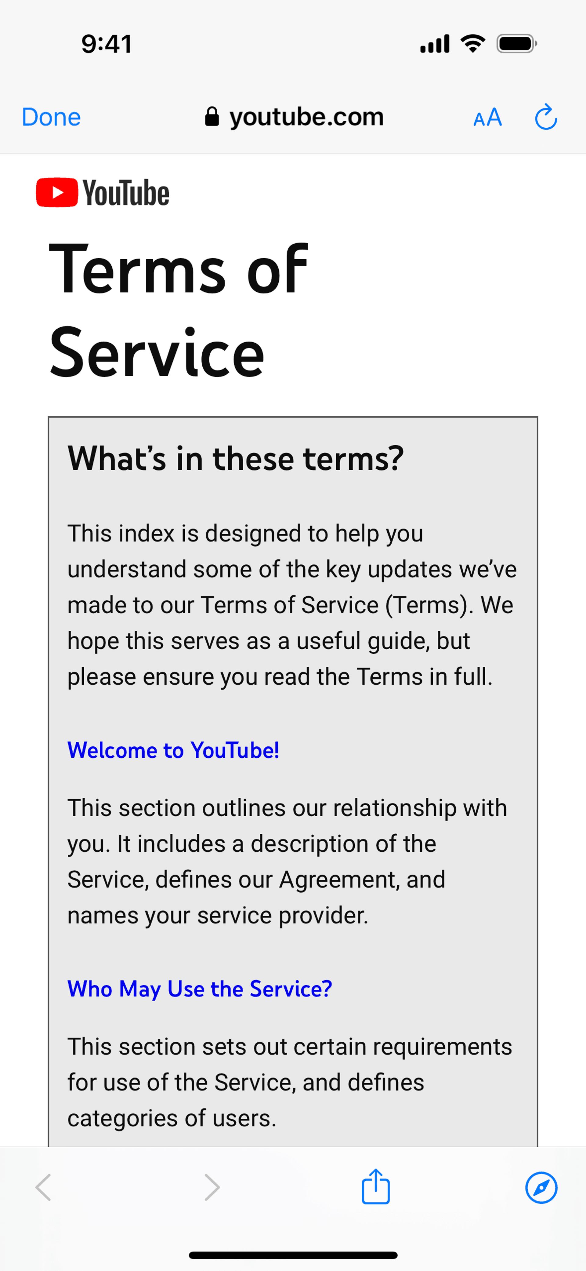 YouTube Studio iOS UI screenshot 11