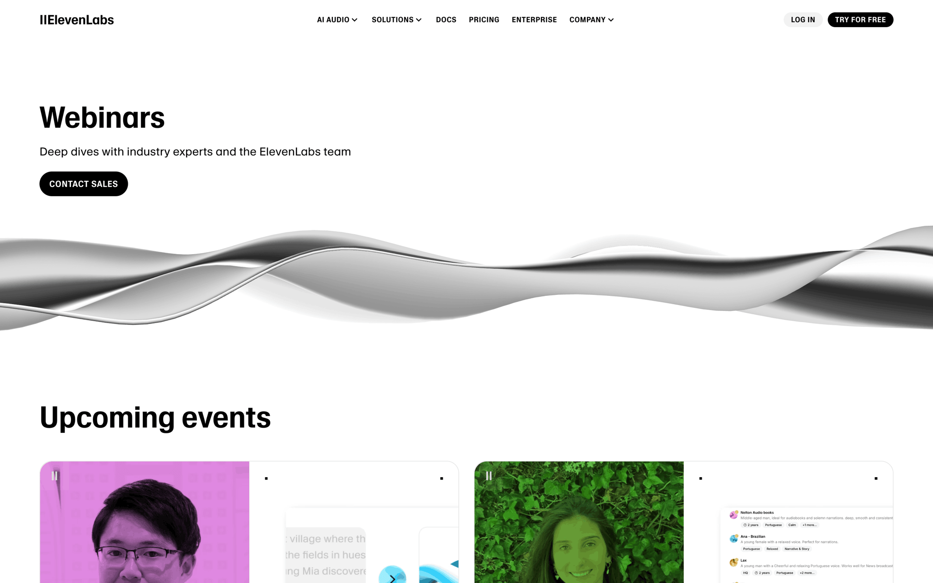 ElevenLabs Web UI screenshot 21