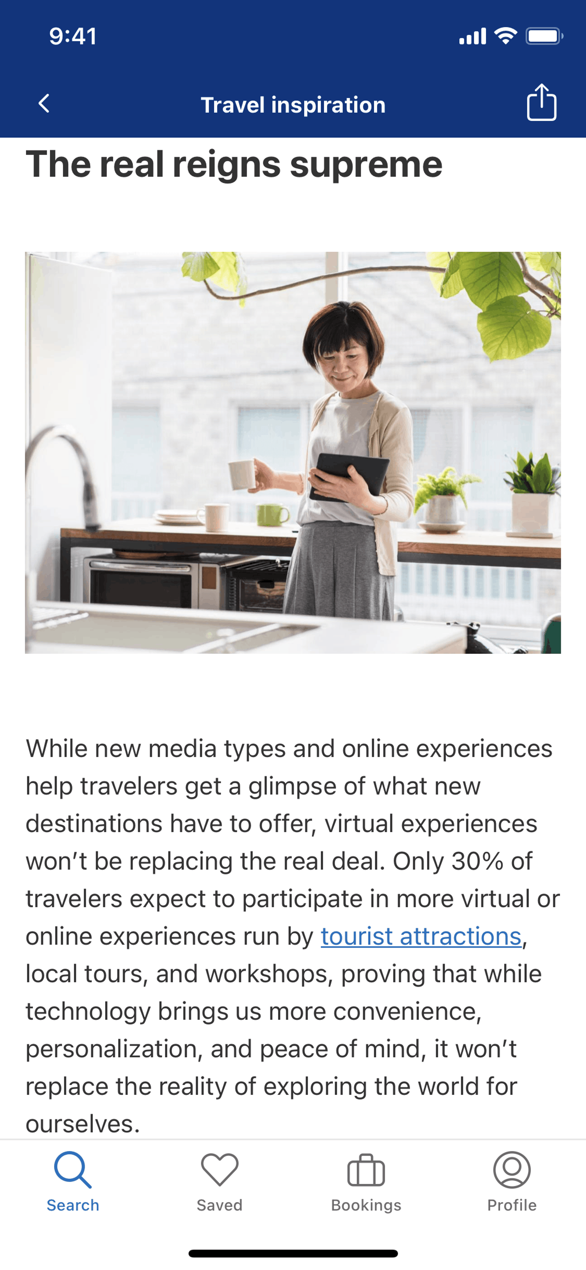 Booking.com iOS UI screenshot 21