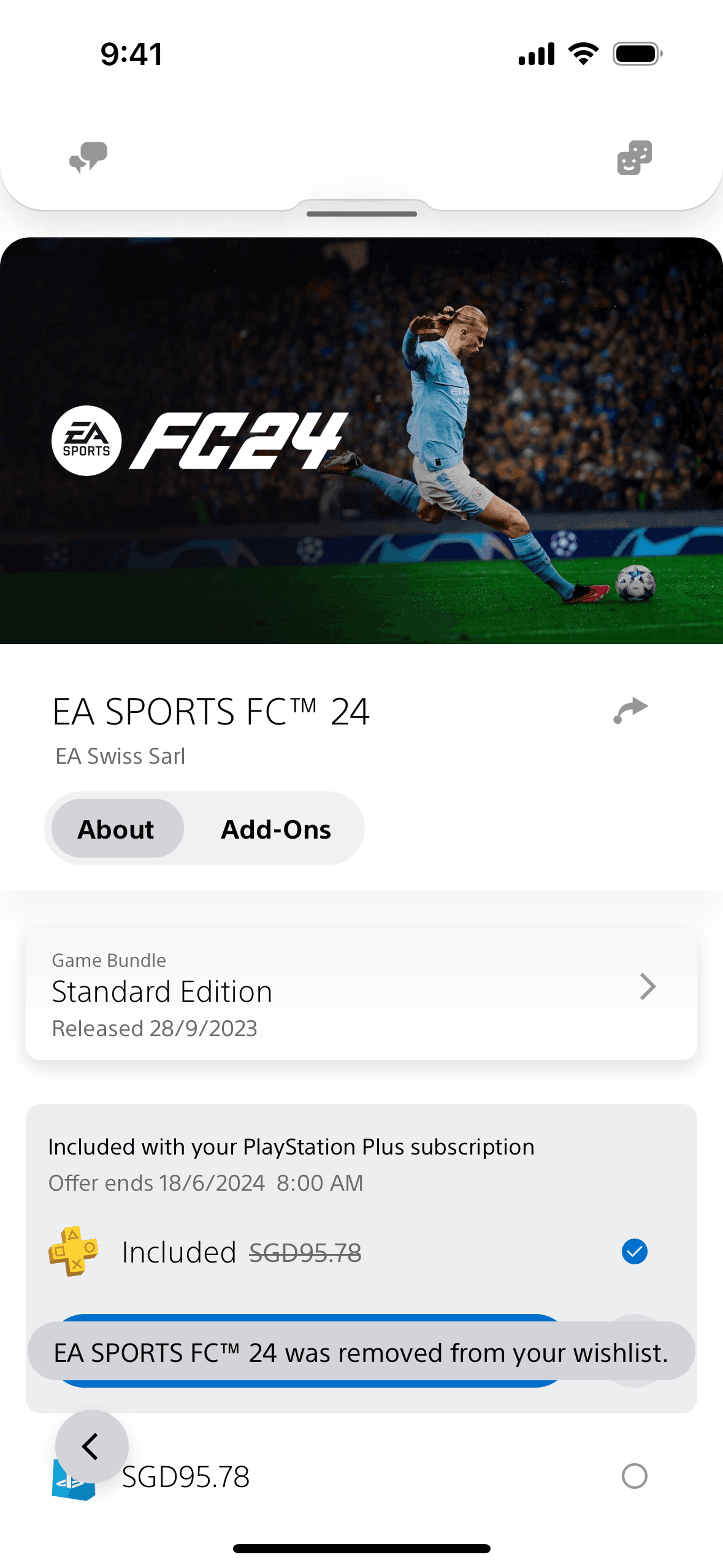 PlayStation App iOS UI screenshot 22