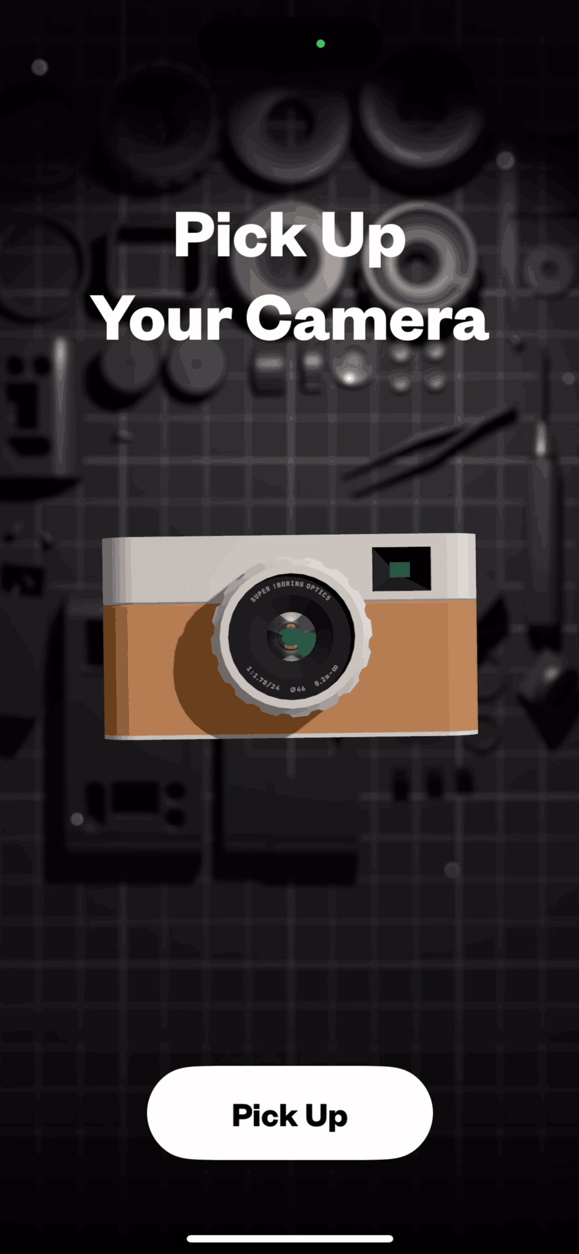 (Not Boring) Camera iOS UI screenshot 10