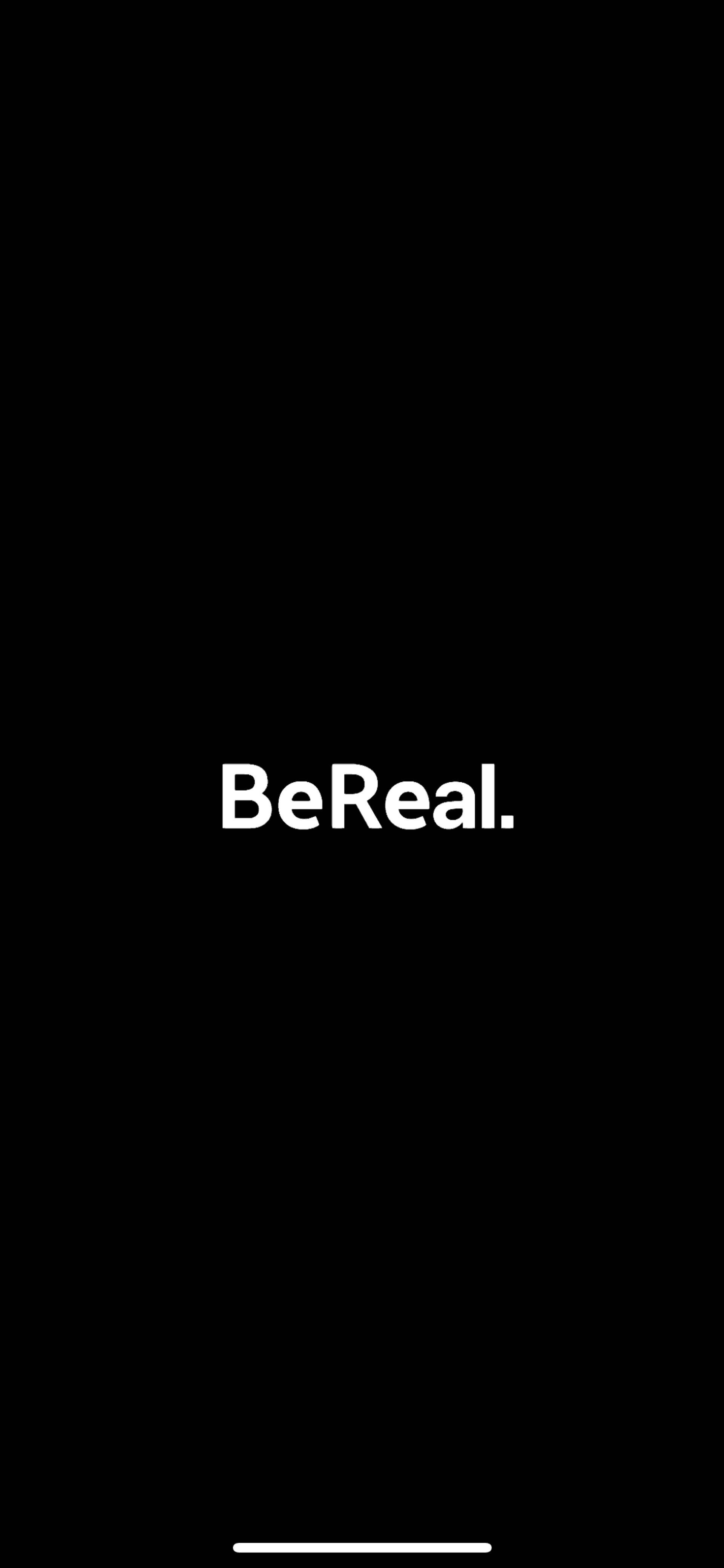 BeReal. iOS UI screenshot 1
