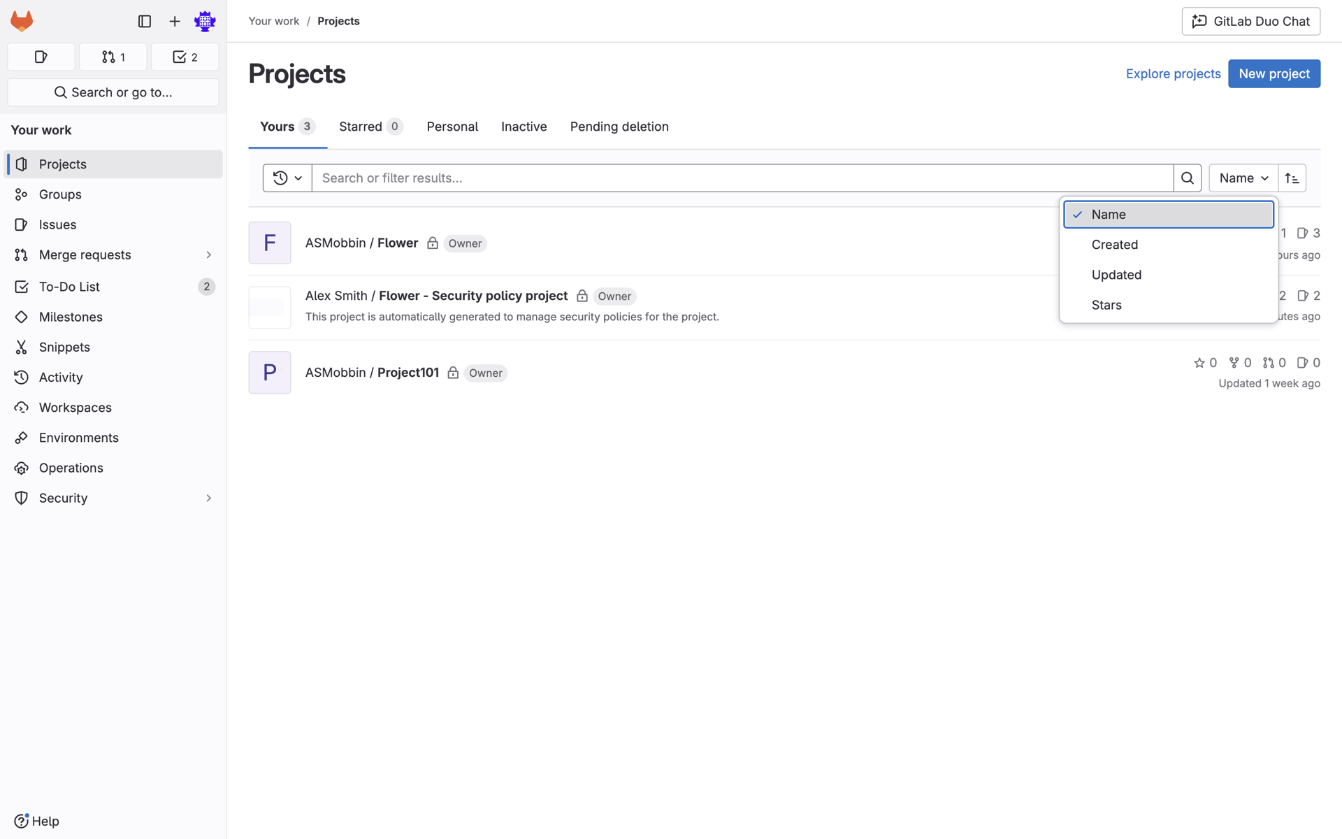 GitLab Web UI screenshot 21