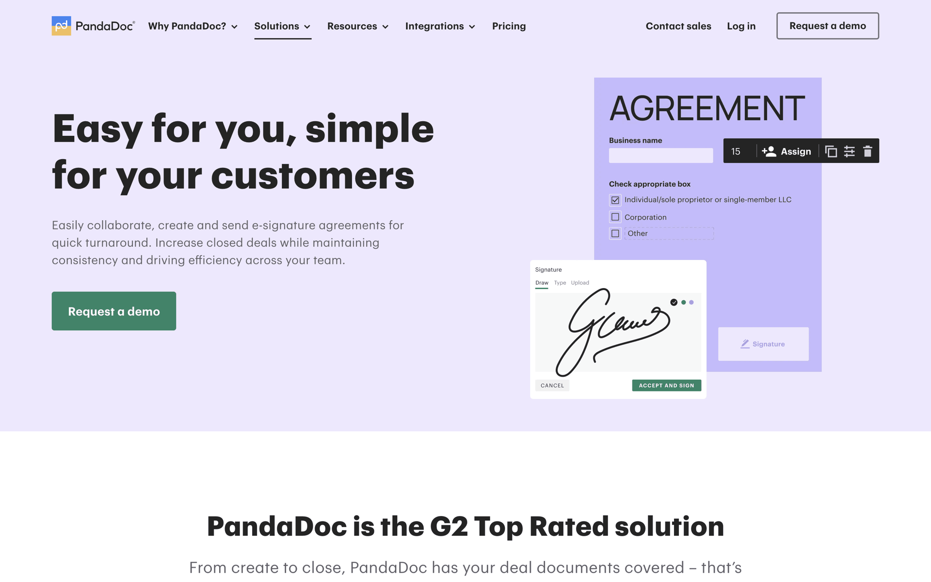 PandaDoc Web UI screenshot 13