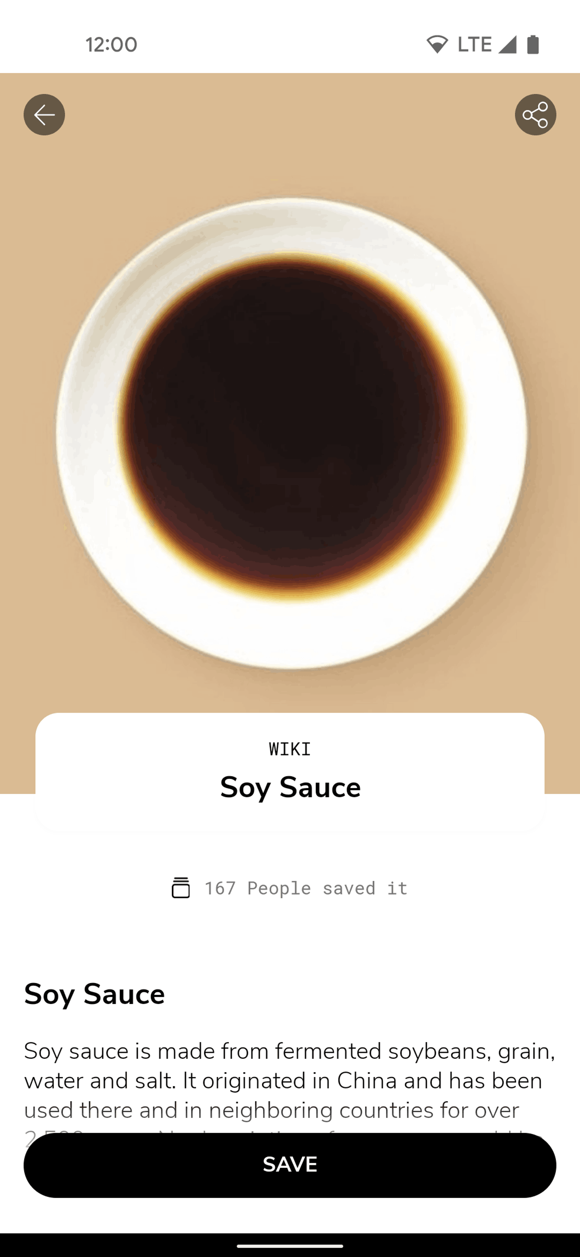 SideChef Android UI screenshot 8