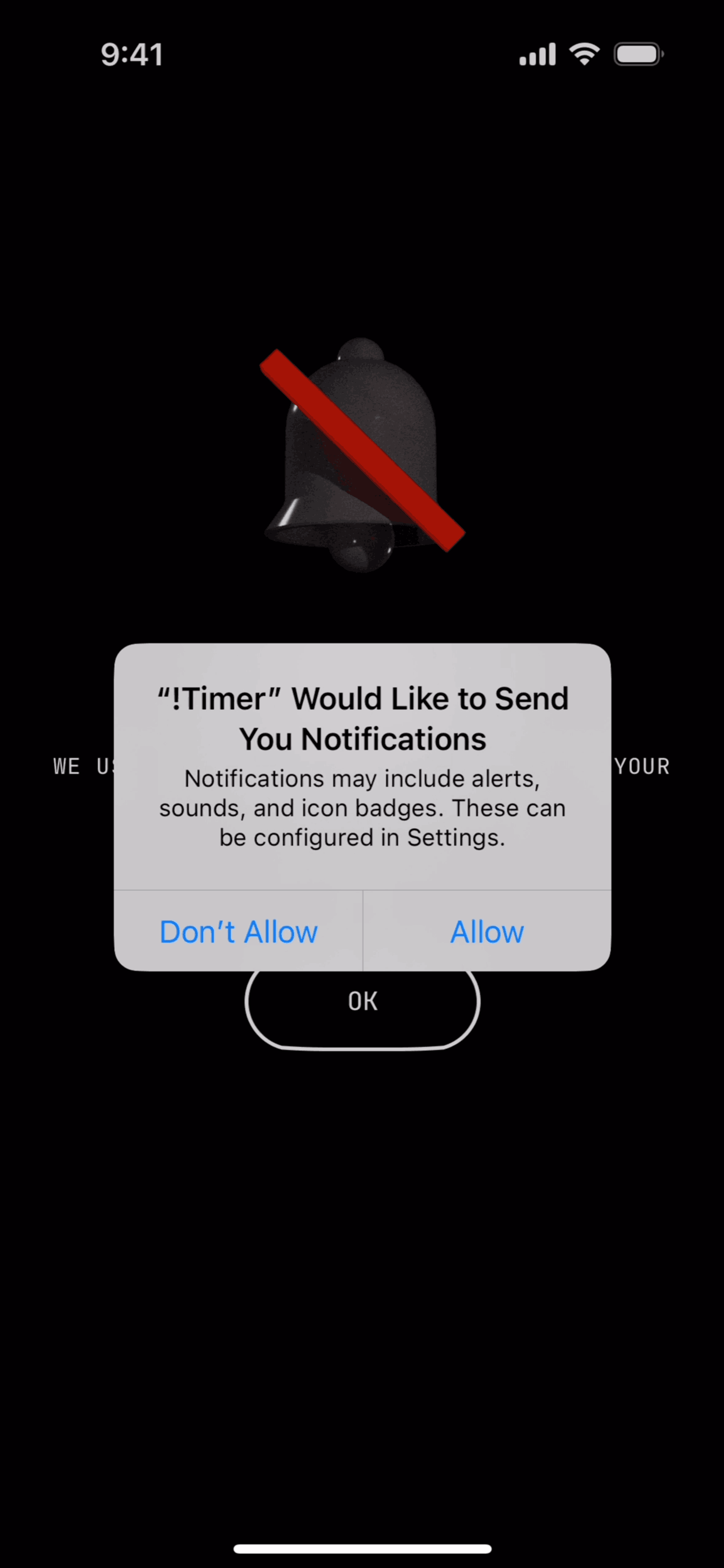 (Not Boring) Timer iOS UI screenshot 6