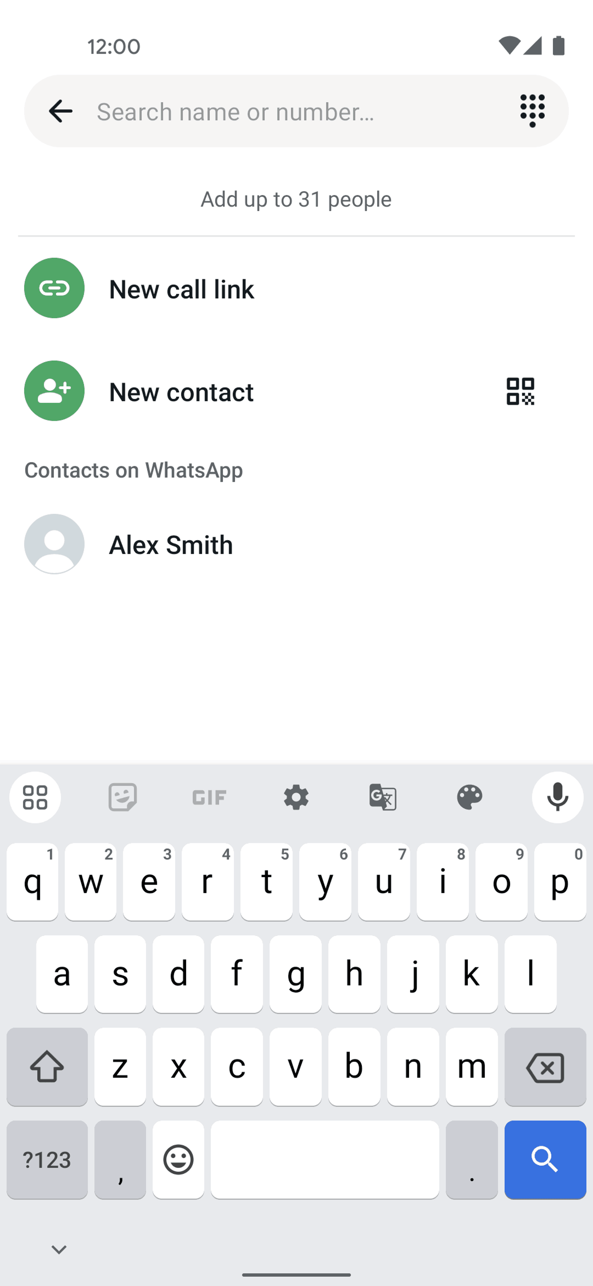WhatsApp Android UI screenshot 24