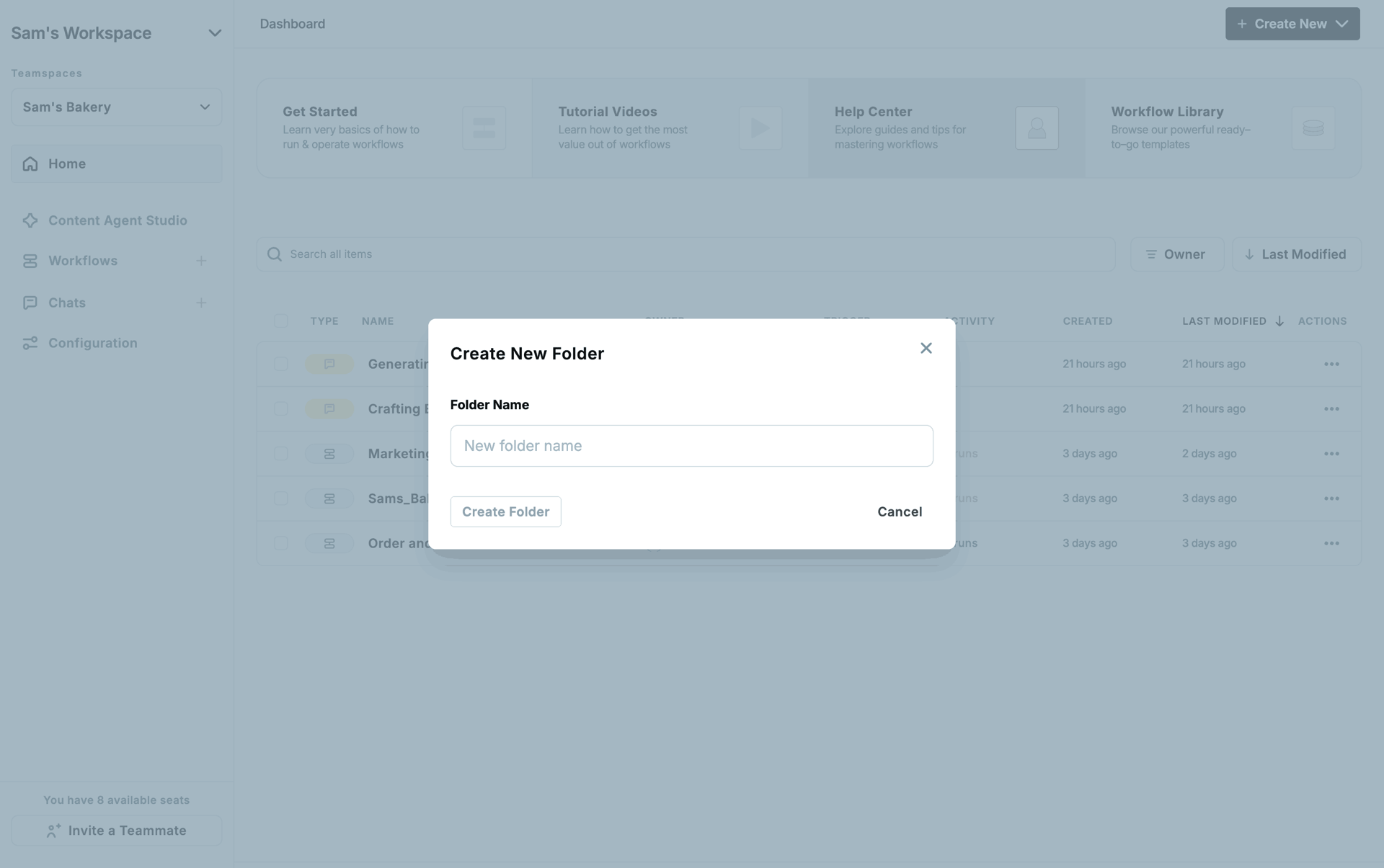 Copy.ai Web UI screenshot 24