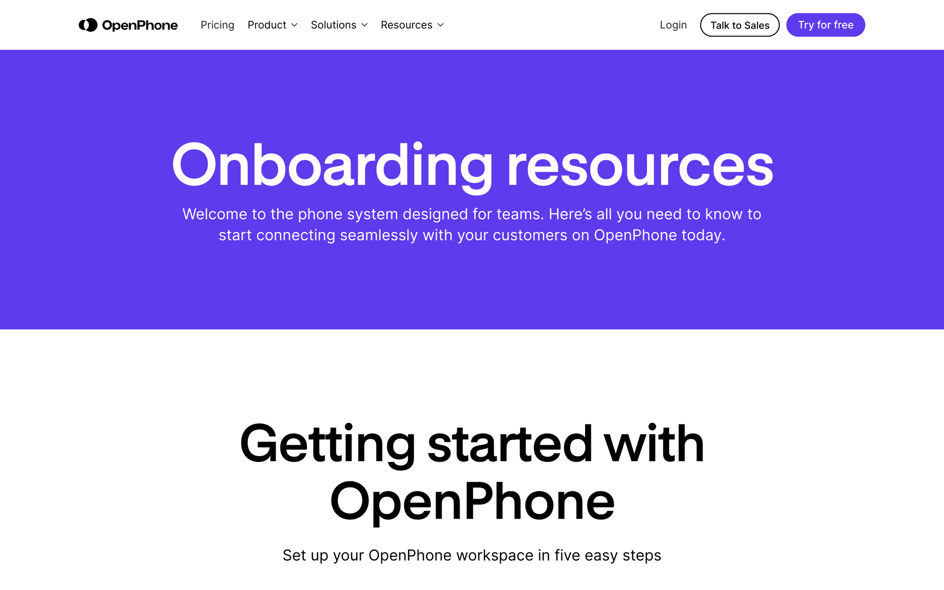 OpenPhone Web UI screenshot 10