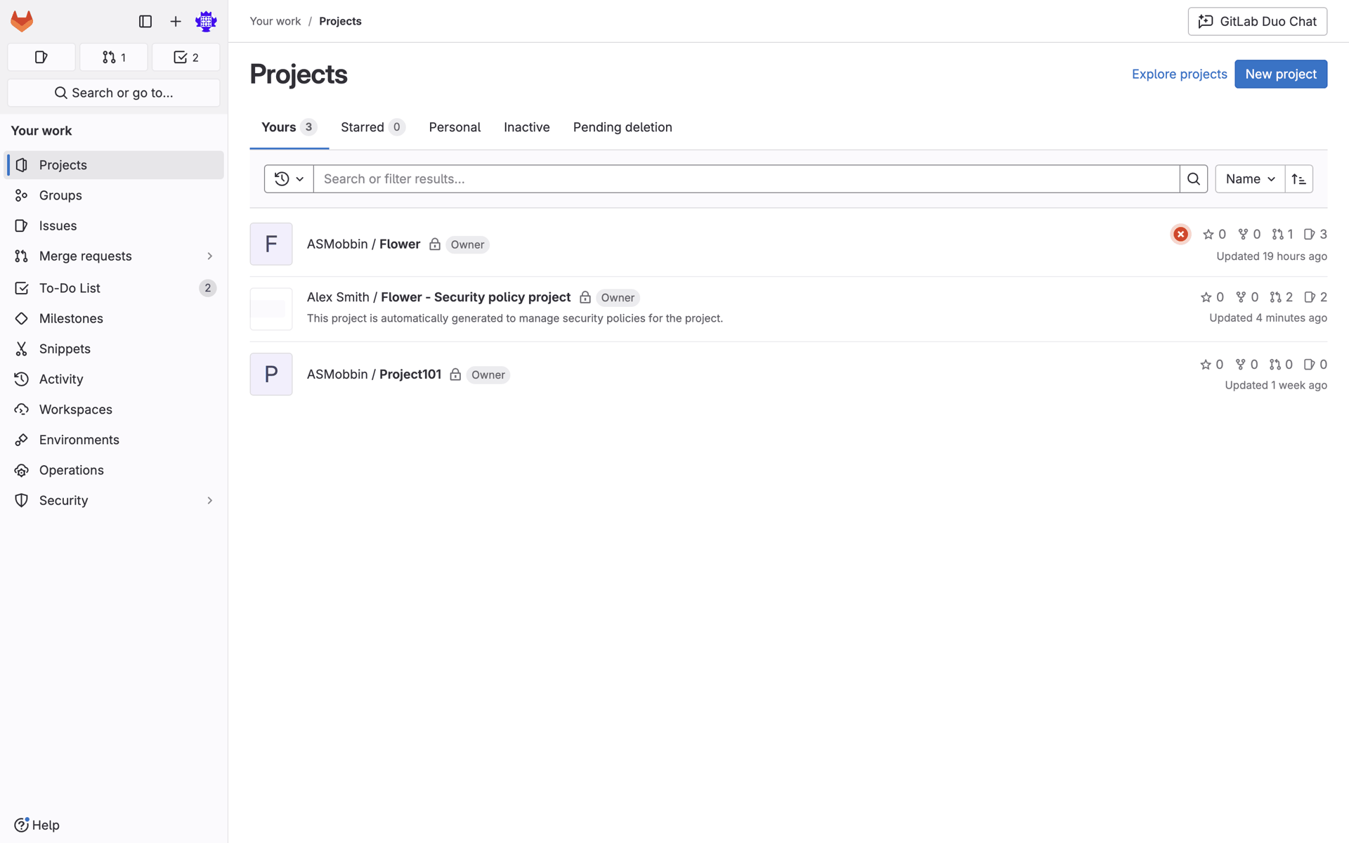 GitLab Web UI screenshot 20