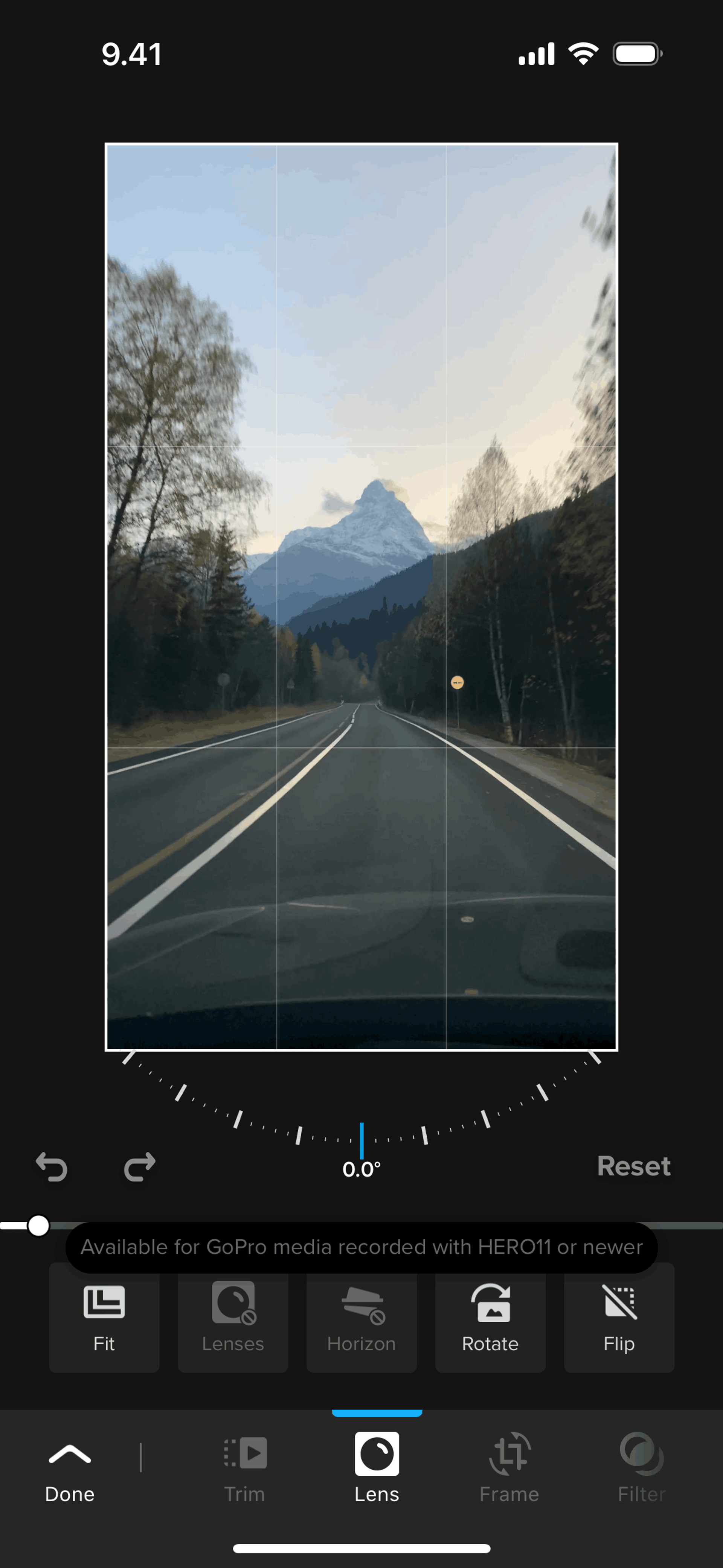 GoPro Quik iOS UI screenshot 19
