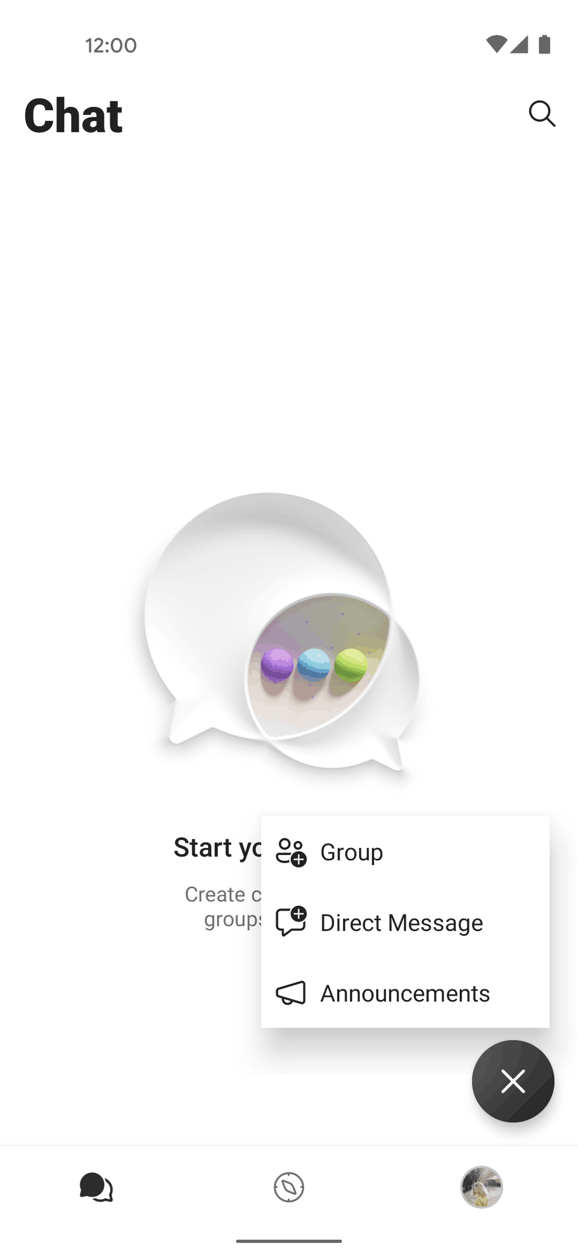 GroupMe Android UI screenshot 16