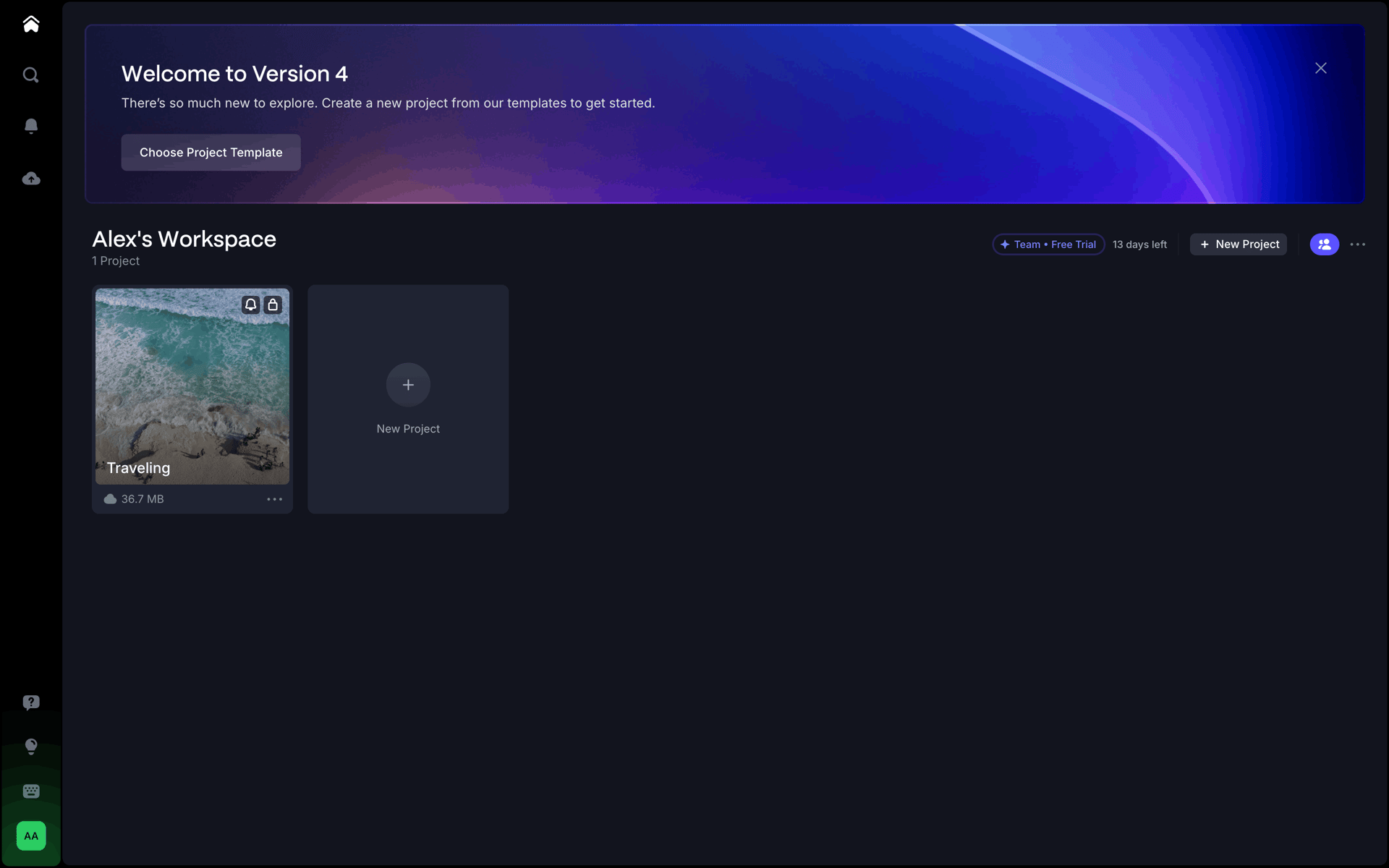 Frame.io Web UI screenshot 10